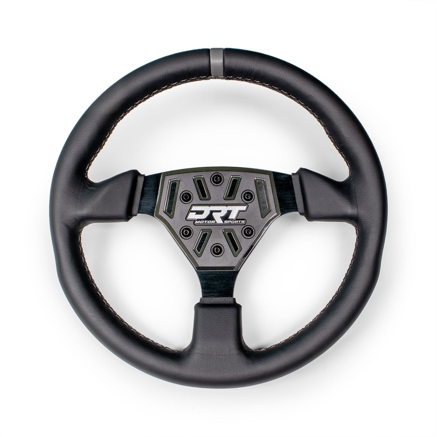 DRT 330mm Round Steering Wheel – Leather or Suede Dunes 2 Dezert SXS