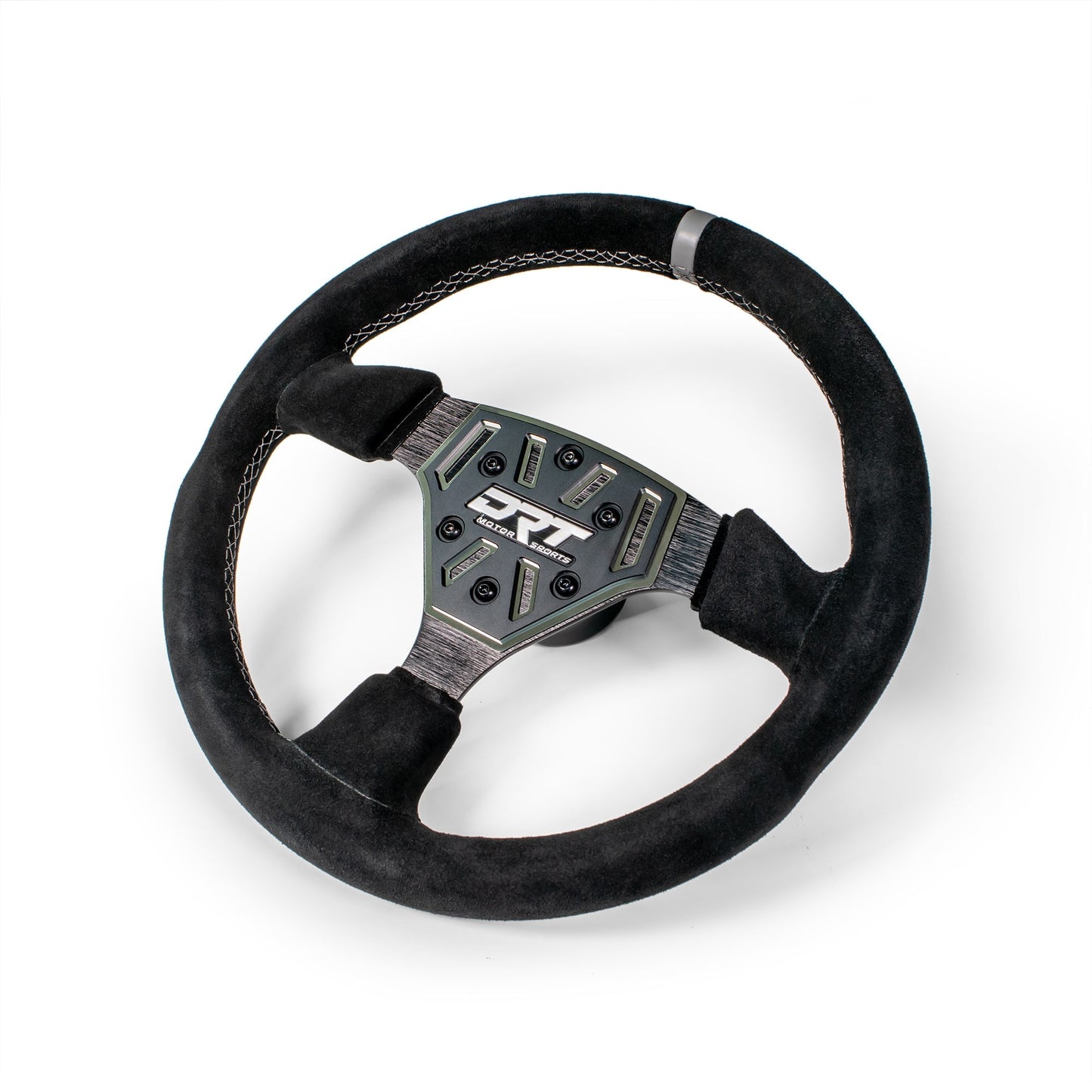 DRT 330mm Round Steering Wheel – Leather or Suede Dunes 2 Dezert SXS