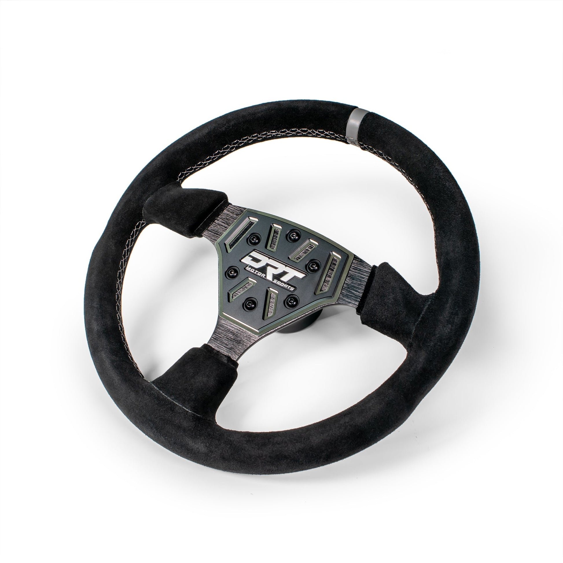 DRT 330mm Round Steering Wheel – Leather or Suede Dunes 2 Dezert SXS