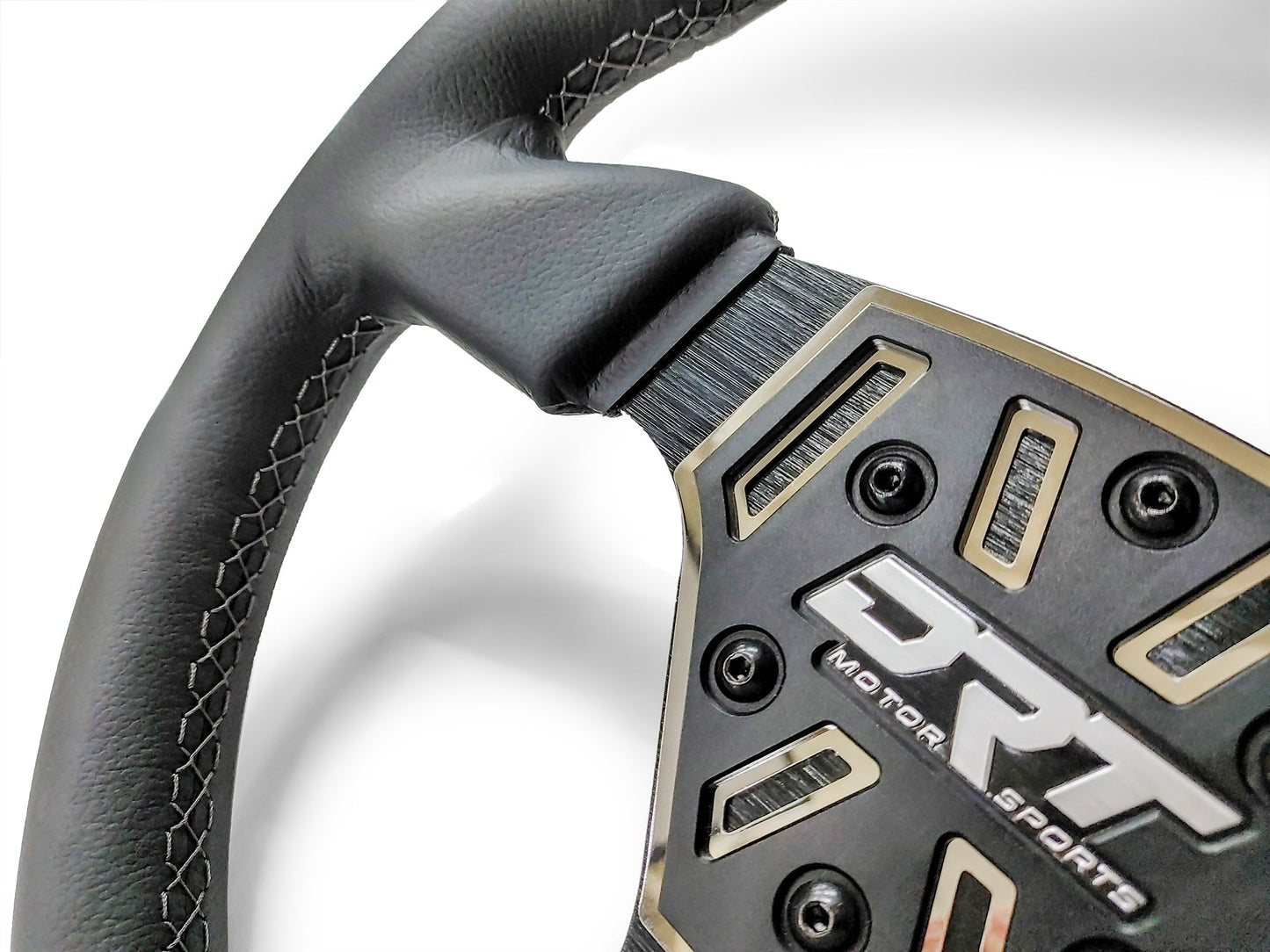 DRT 330mm Round Steering Wheel – Leather or Suede Dunes 2 Dezert SXS