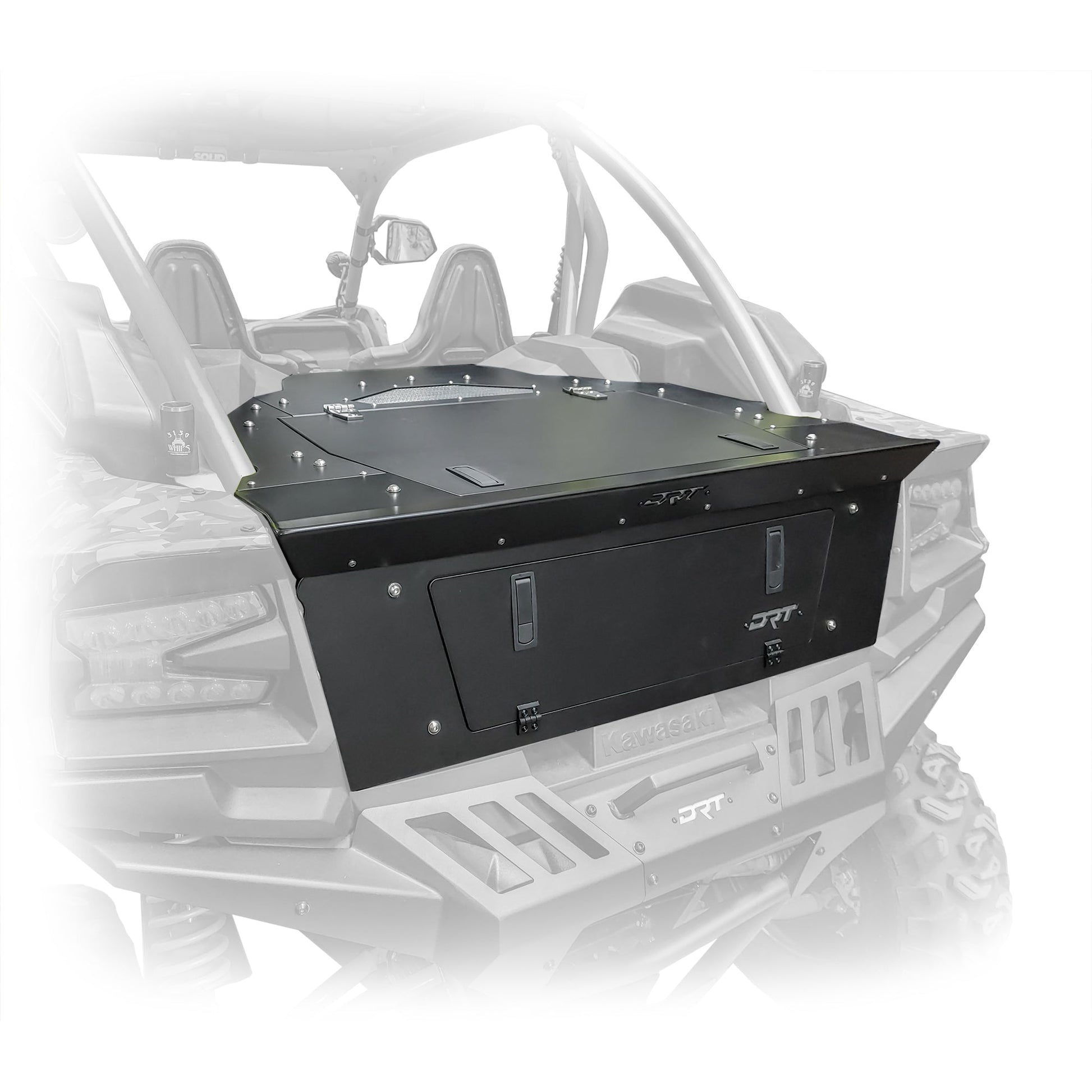 Kawasaki KRX 1000/4 HD Aluminum Storage/Trunk Enclosure Dunes 2 Dezert SXS
