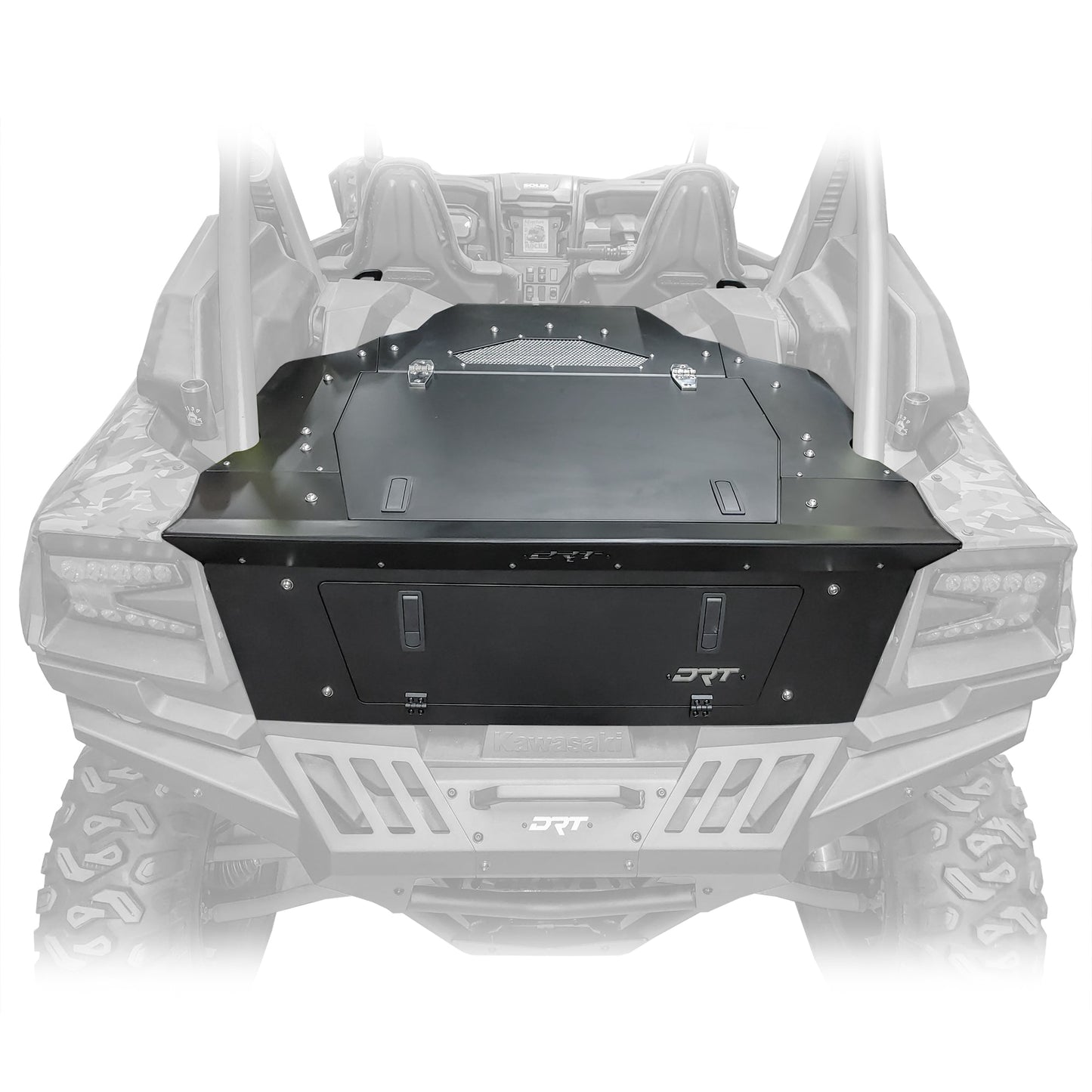 Kawasaki KRX 1000/4 HD Aluminum Storage/Trunk Enclosure Dunes 2 Dezert SXS