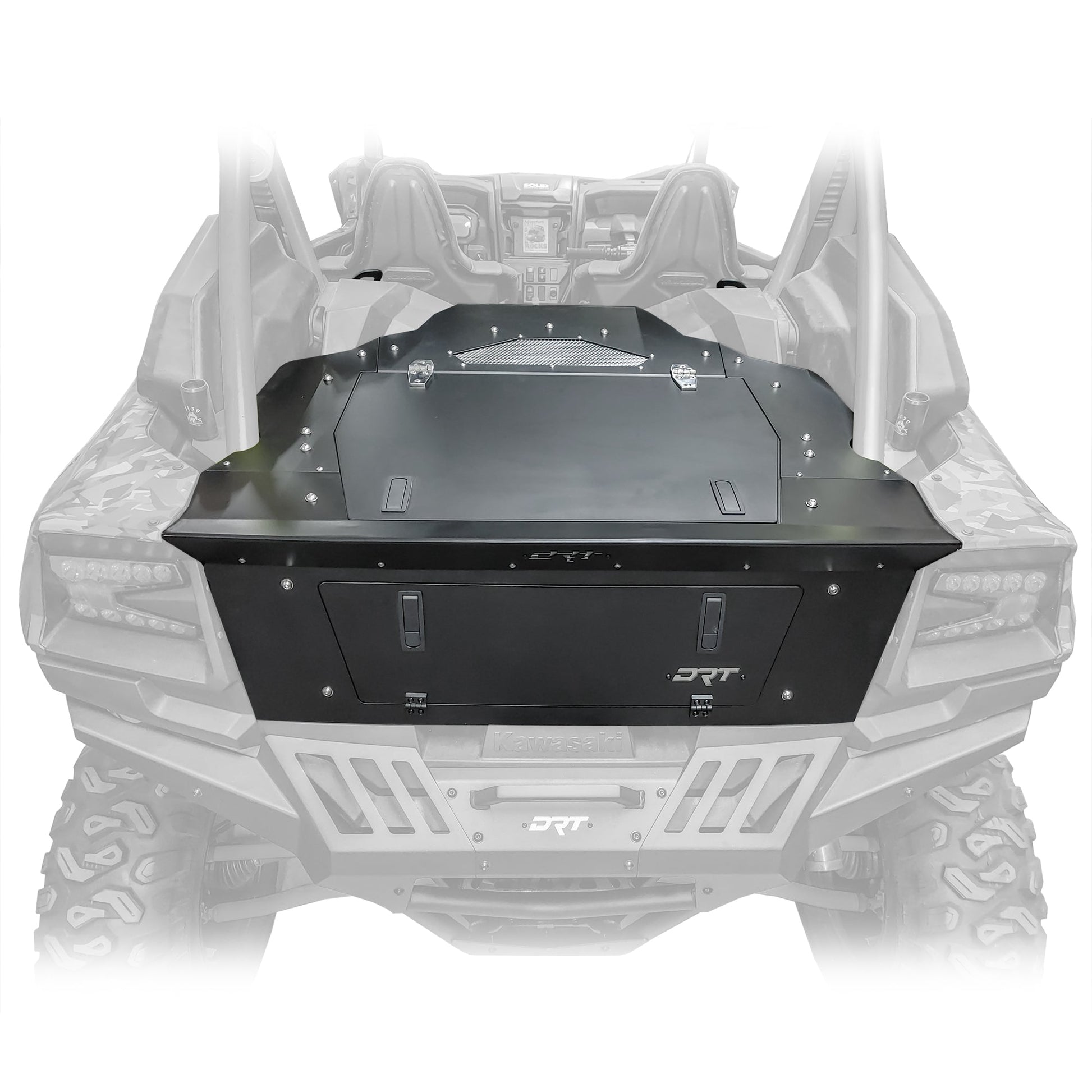 Kawasaki KRX 1000/4 HD Aluminum Storage/Trunk Enclosure Dunes 2 Dezert SXS