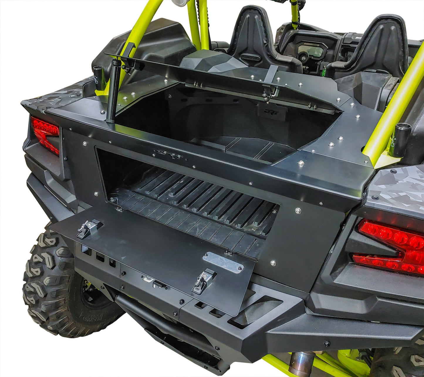 Kawasaki KRX 1000/4 HD Aluminum Storage/Trunk Enclosure Dunes 2 Dezert SXS