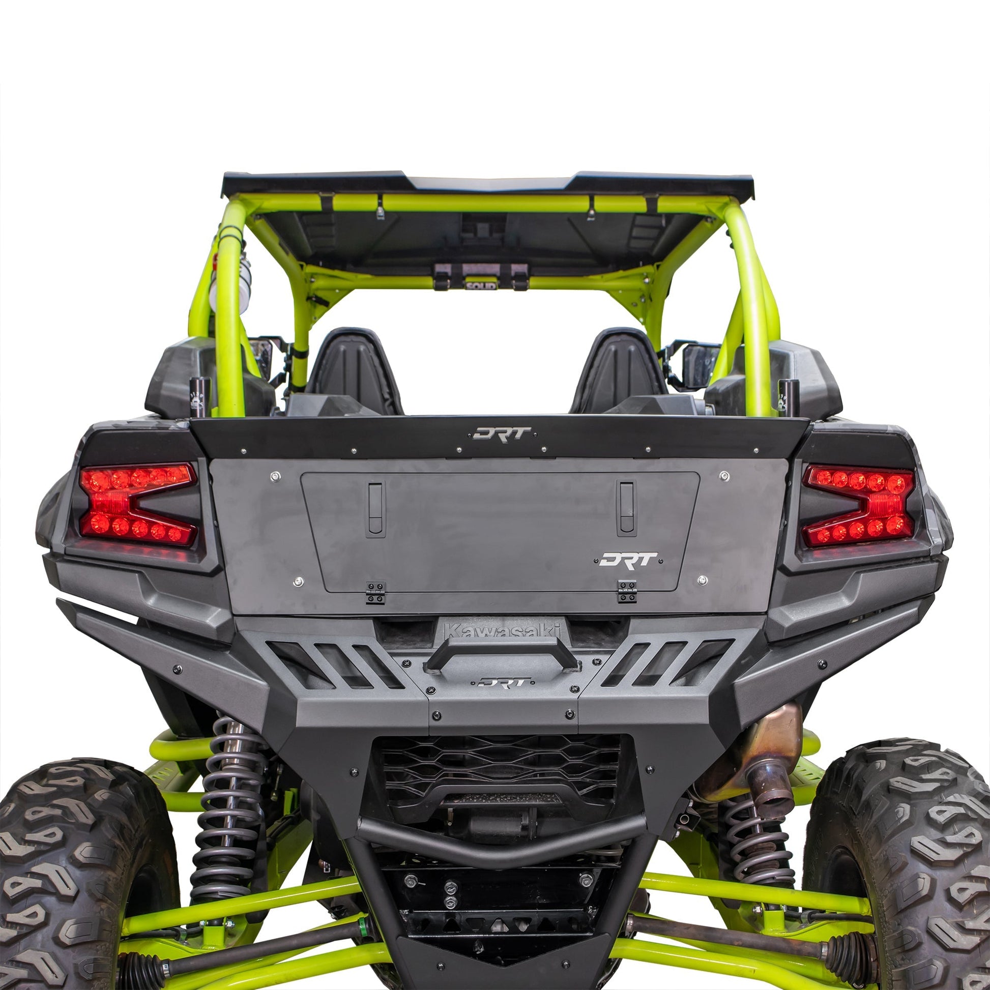 Kawasaki KRX 1000/4 HD Aluminum Storage/Trunk Enclosure Dunes 2 Dezert SXS
