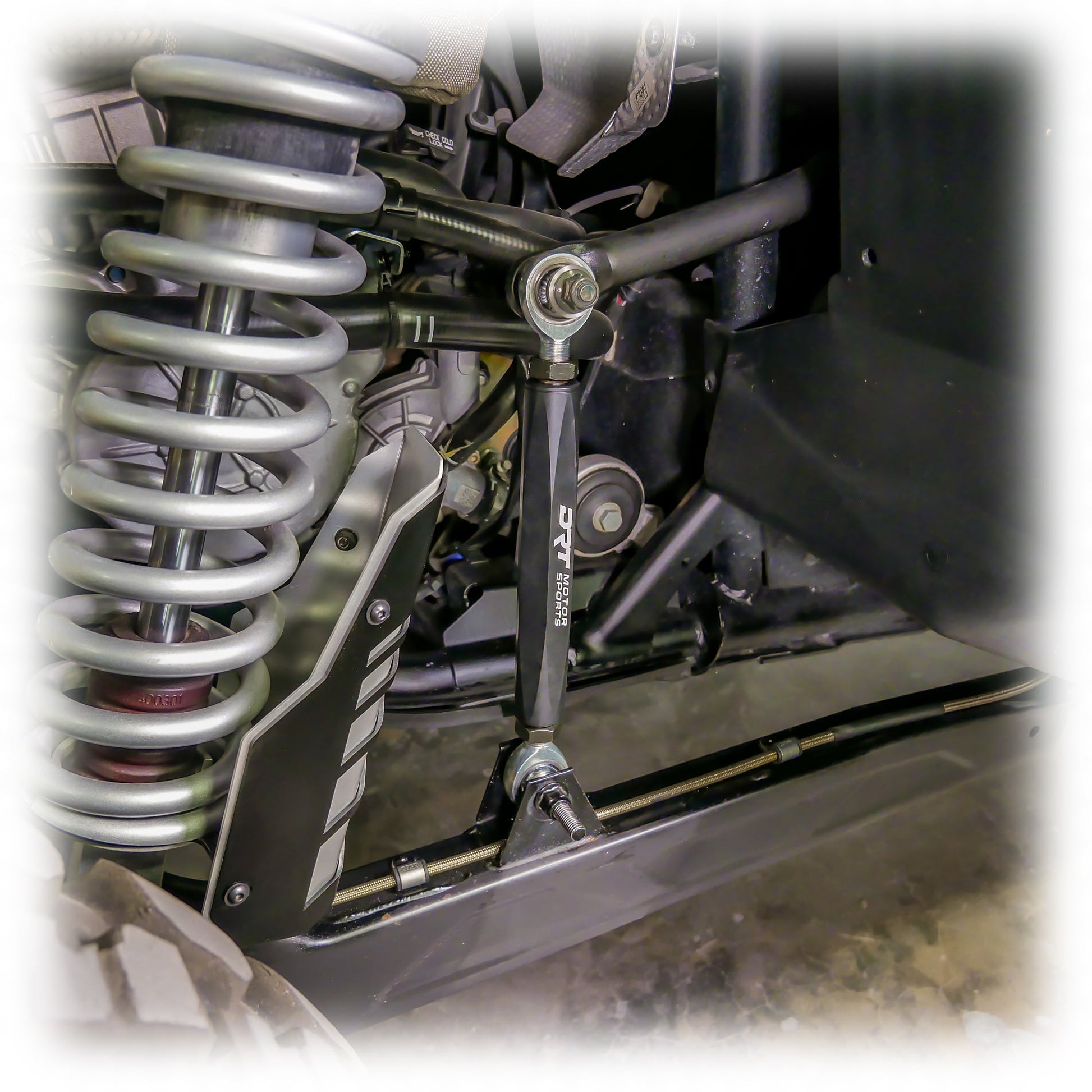 DRT RZR Polaris Pro XP Billet Aluminum Hex Bar Adjustable Sway Bar Link Kit, Rear (M10) Dunes 2 Dezert SXS