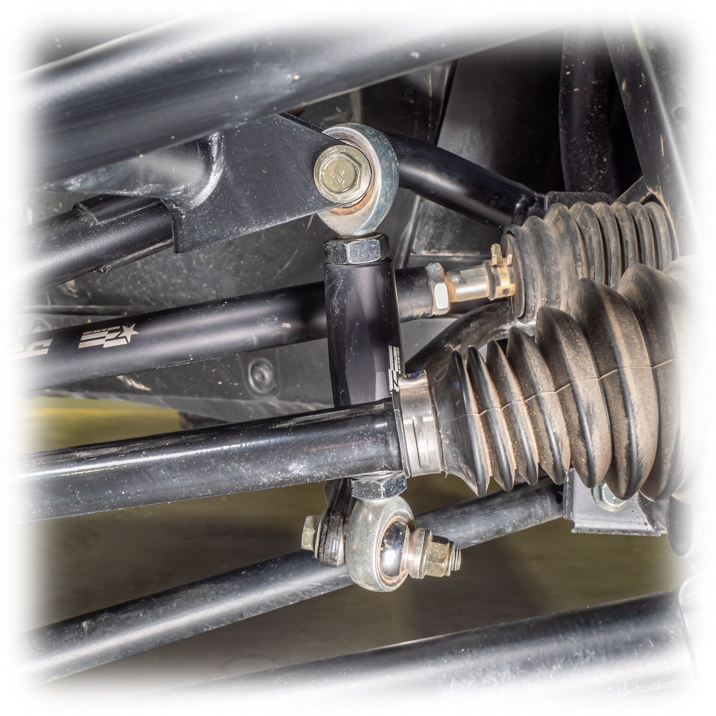 DRT RZR XP Billet Aluminum Hex Bar Adjustable Sway Bar Link Kit Front (M10) Dunes 2 Dezert SXS