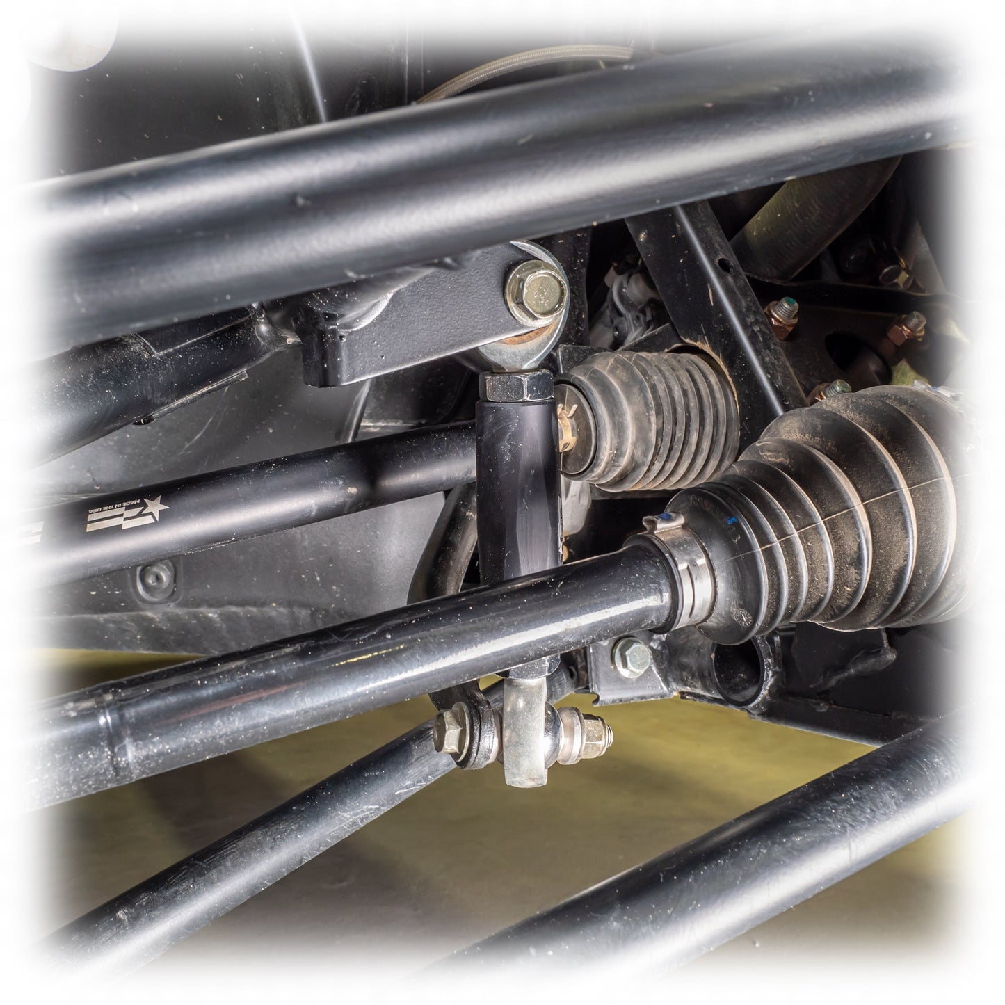 DRT RZR XP Billet Aluminum Hex Bar Adjustable Sway Bar Link Kit (M12) Dunes 2 Dezert SXS