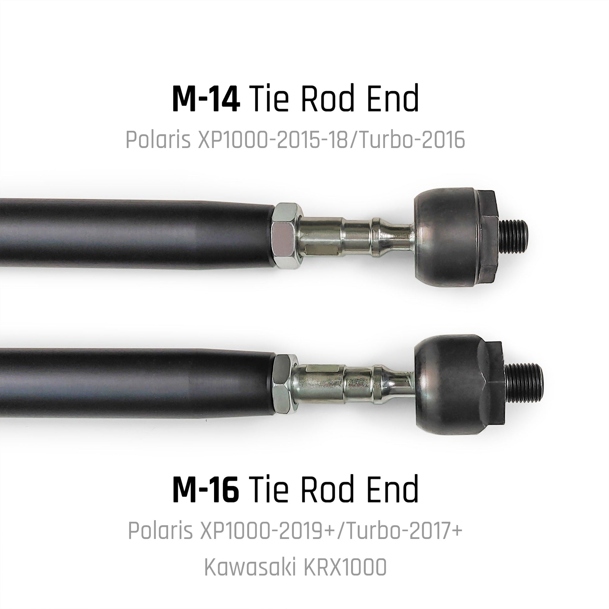 DRT HD Billet Tie Rod Kit for RZR XP1000/Turbo (M16) Dunes 2 Dezert SXS