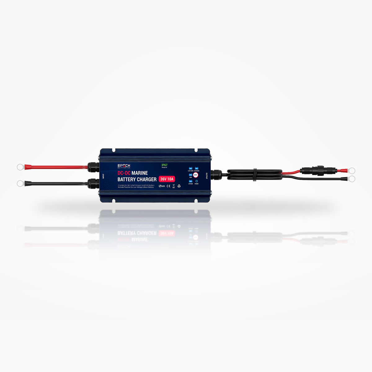12V to 36V Marine DC-to-DC Charger | Charge on the Run Epoch Batteries