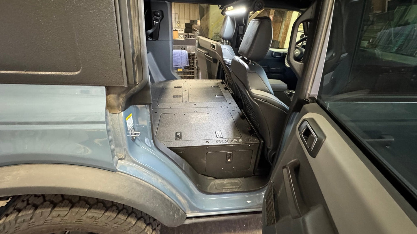 Ford - Bronco - 2021-Present - 6th Gen - 4 Door - Explore Series -  Seat Delete - Second Row - Low Profile