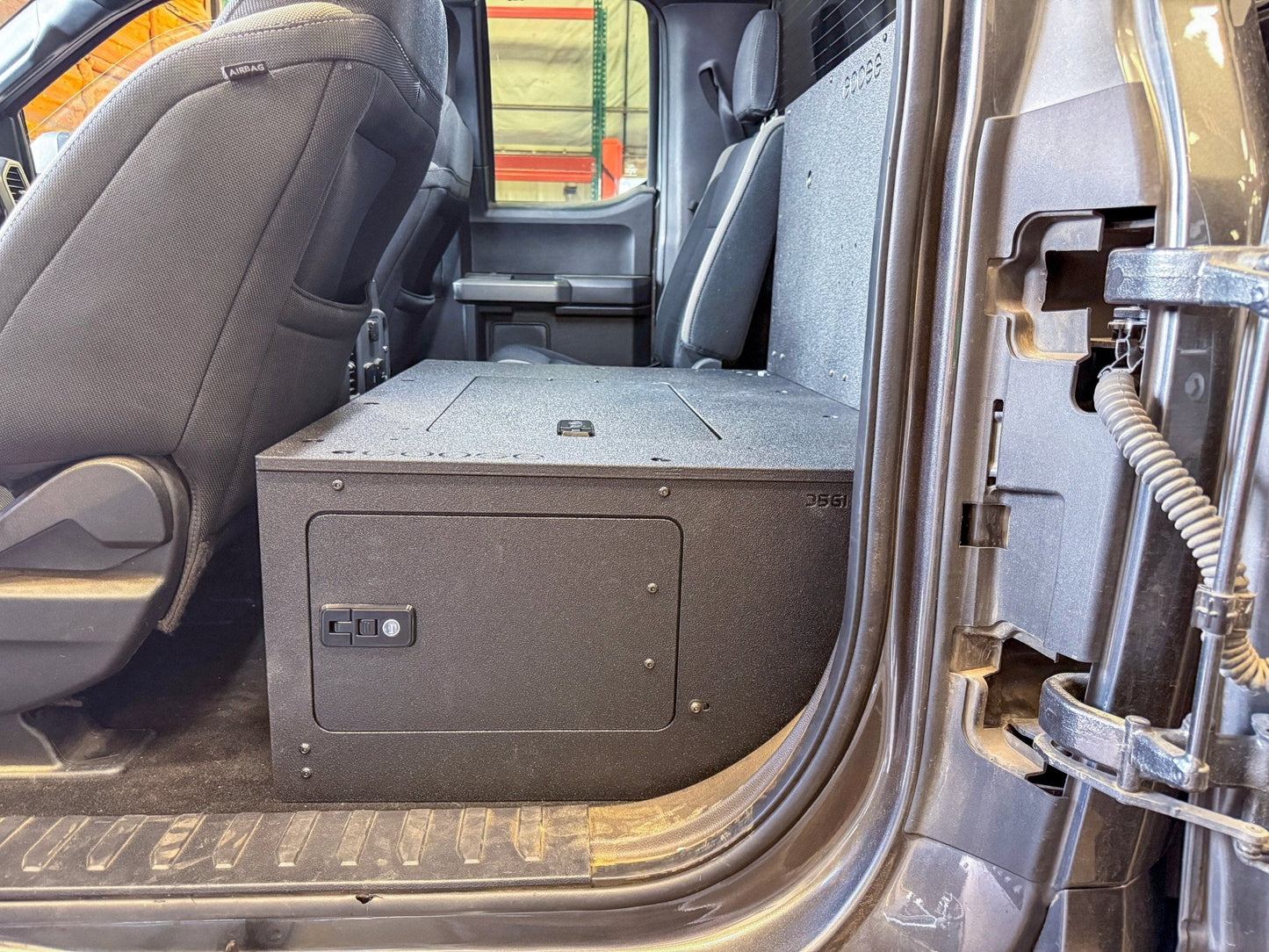 Ford - F-150 - 2015-Present - 13th & 14th Gen - Explore Series - SuperCab - Second Row - HIGH Seat Delete Plate System - Without Subwoofer Goose Gear