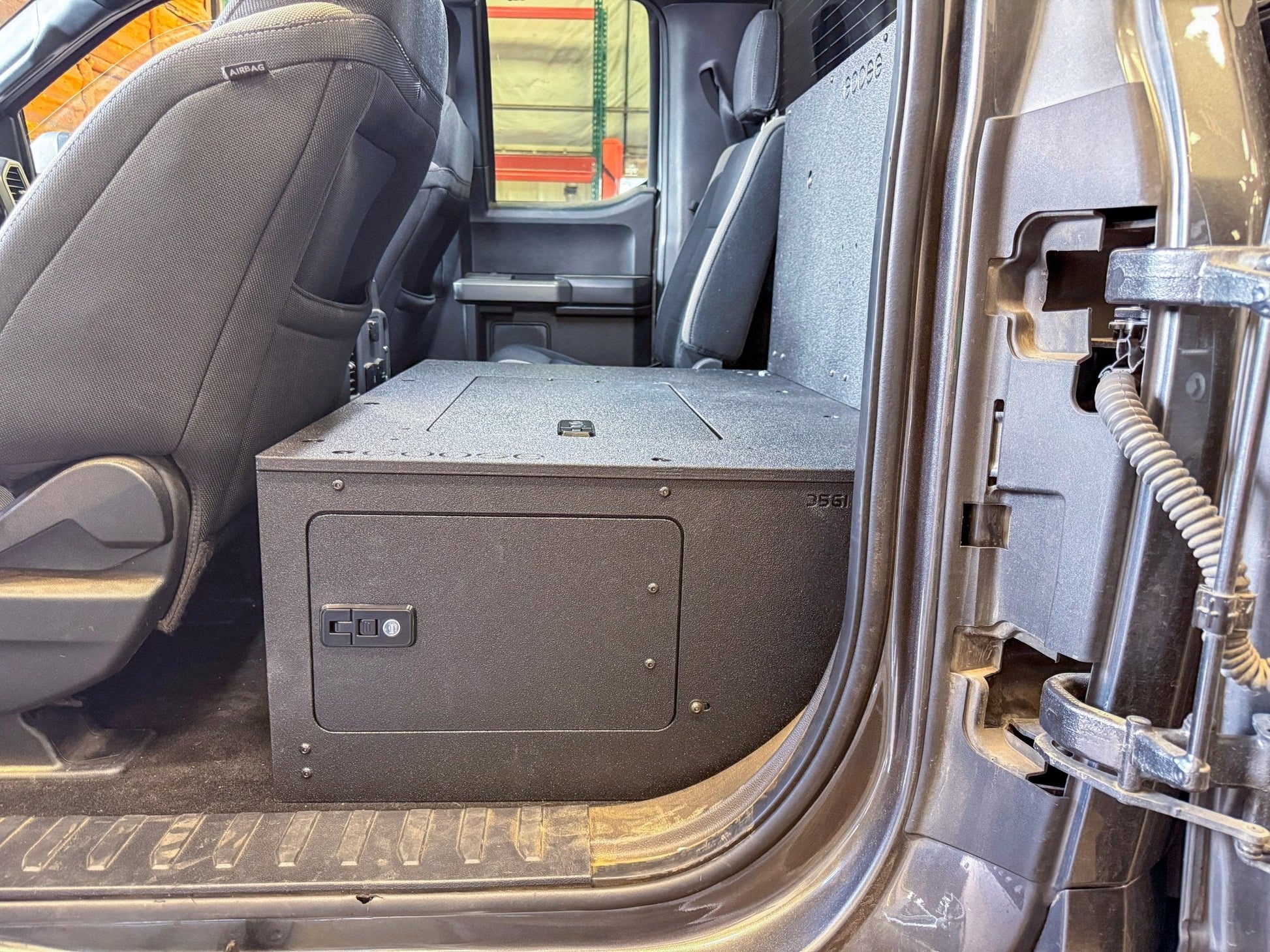 Ford - F-150 - 2015-Present - 13th & 14th Gen - Explore Series - SuperCab - Second Row - HIGH Seat Delete Plate System - Without Subwoofer Goose Gear