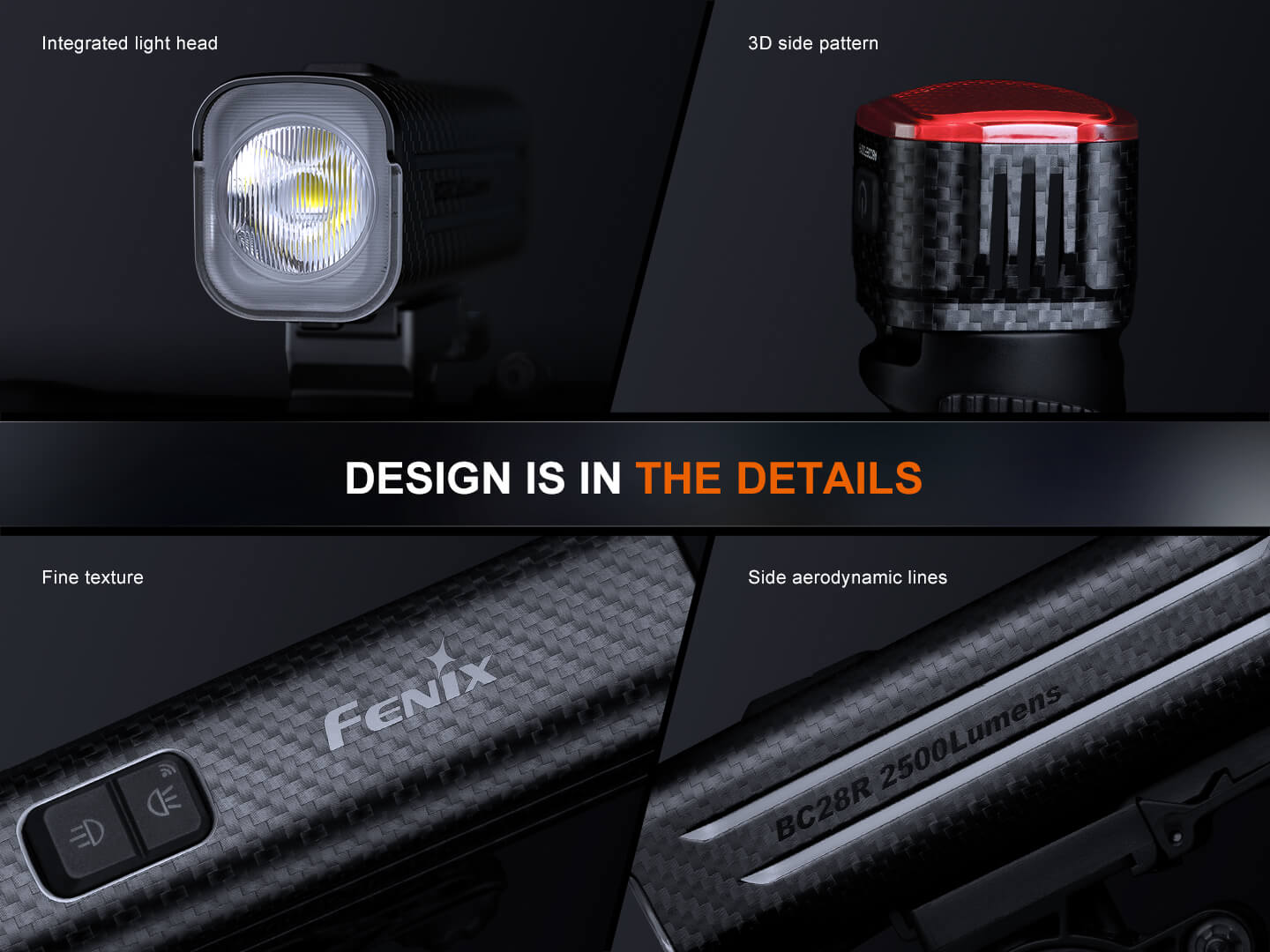 Fenix BC28R Smart Head & Tail Bike Light Combo Fenix Store