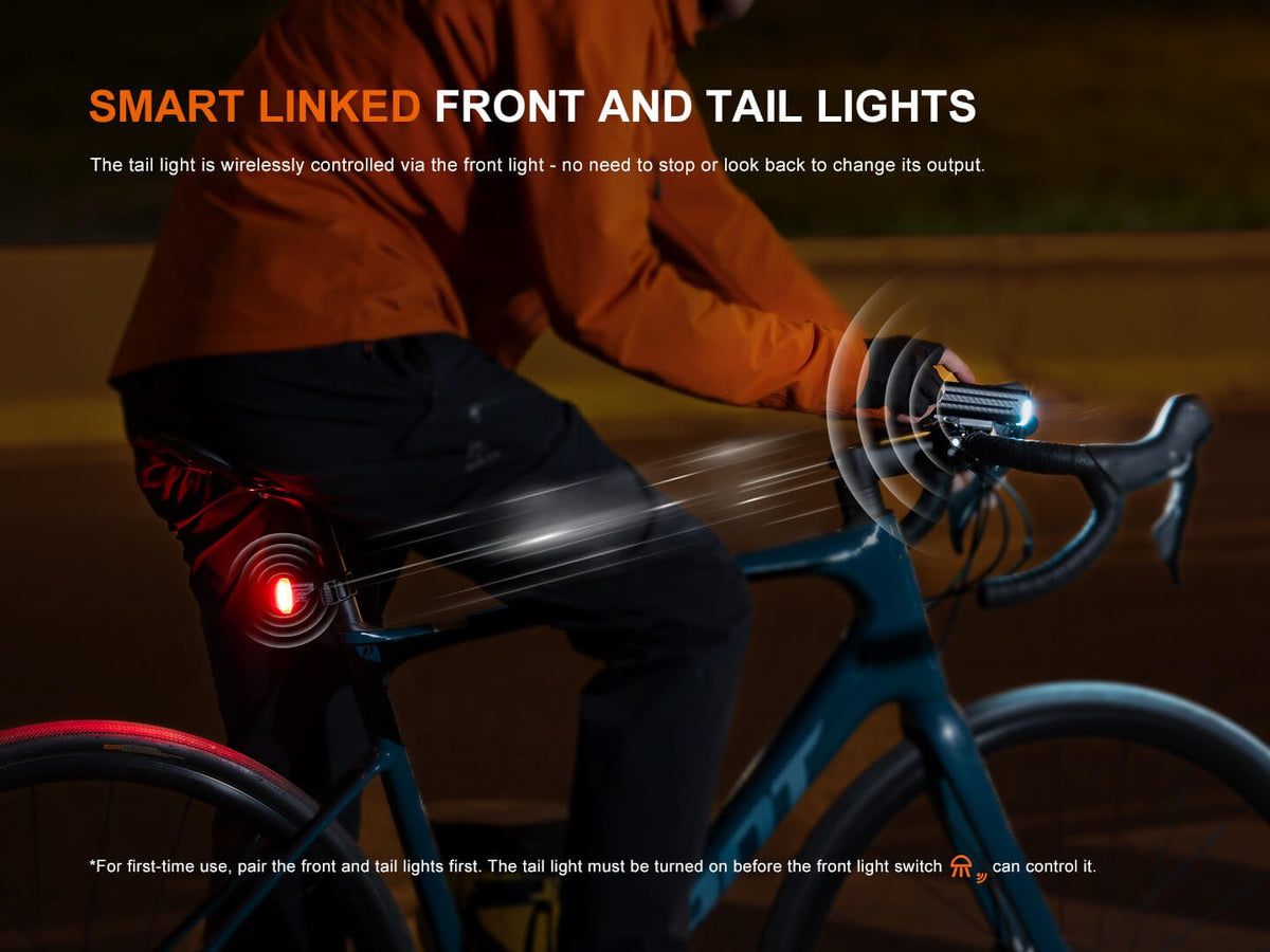 Fenix BC28R Smart Head & Tail Bike Light Combo Fenix Store