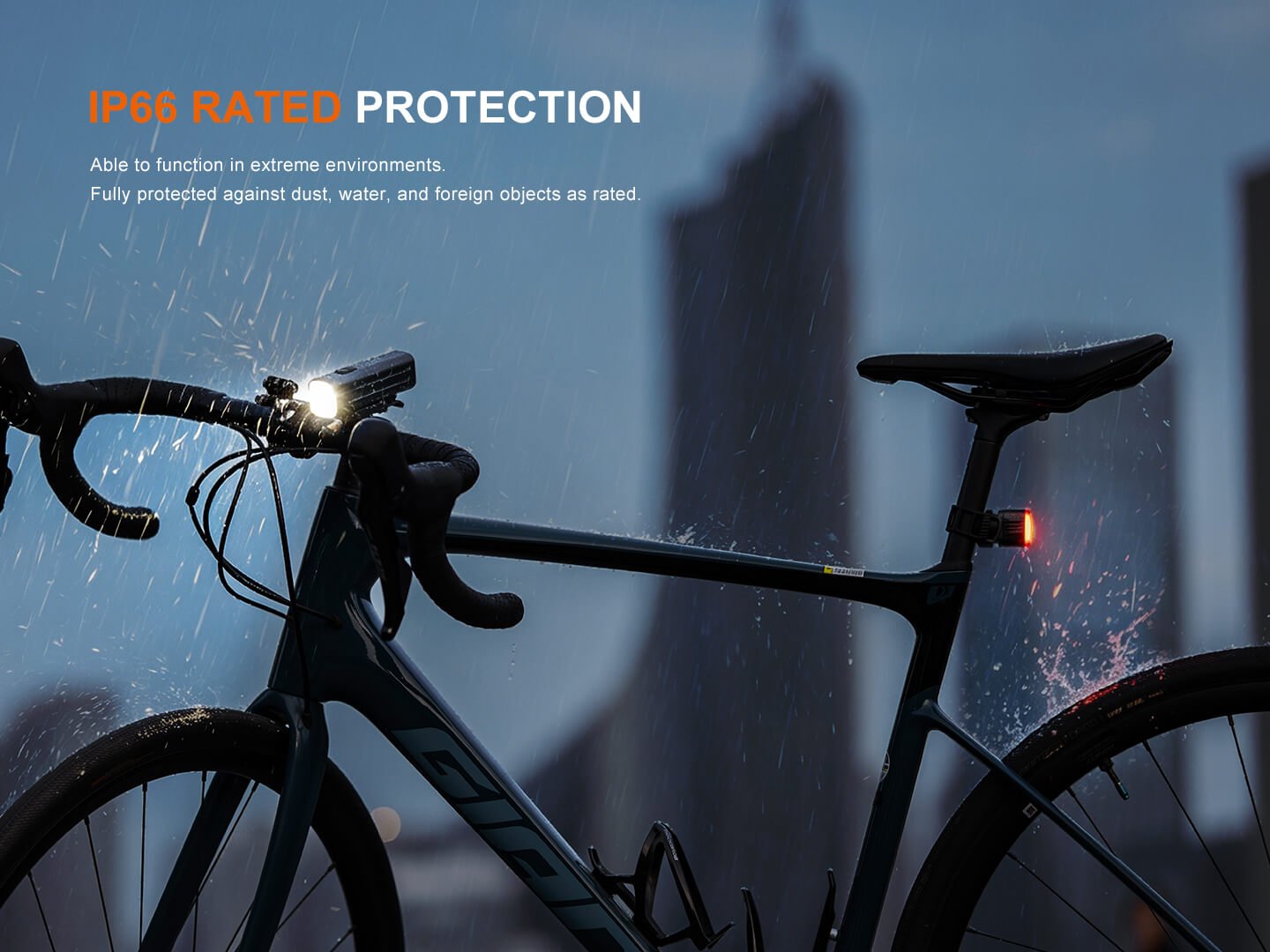 Fenix BC28R Smart Head & Tail Bike Light Combo Fenix Store