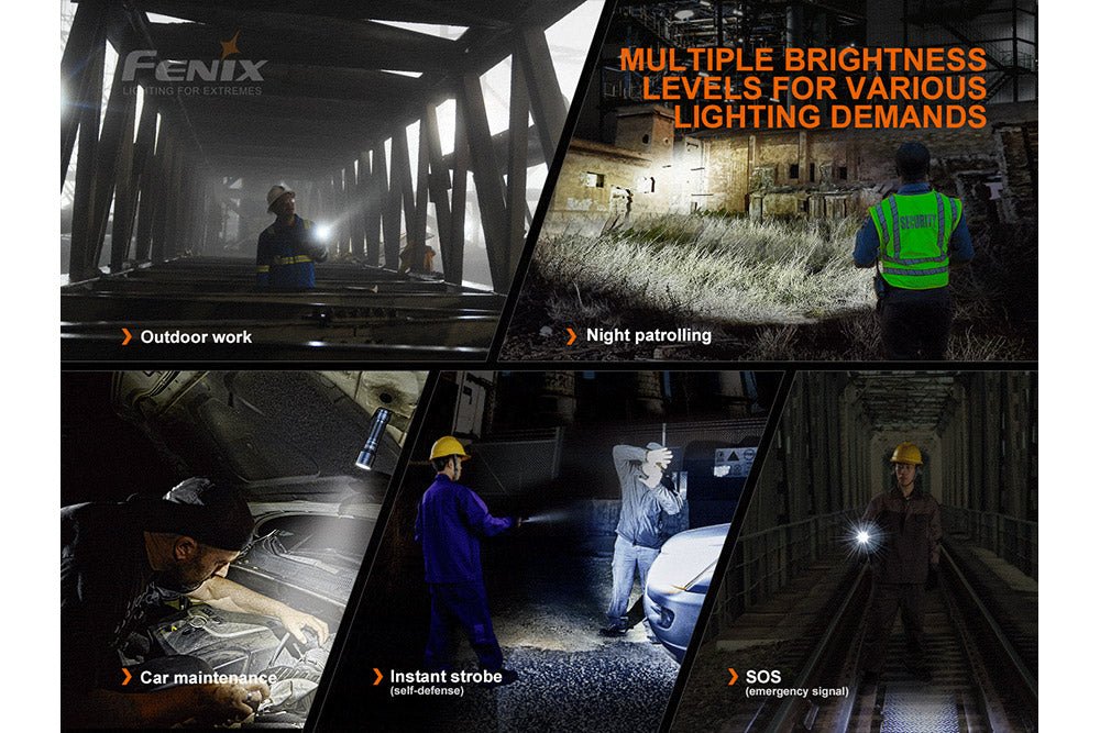Fenix C7 High-performance Rechargeable LED Flashlight - 3000 Lumens Fenix Store