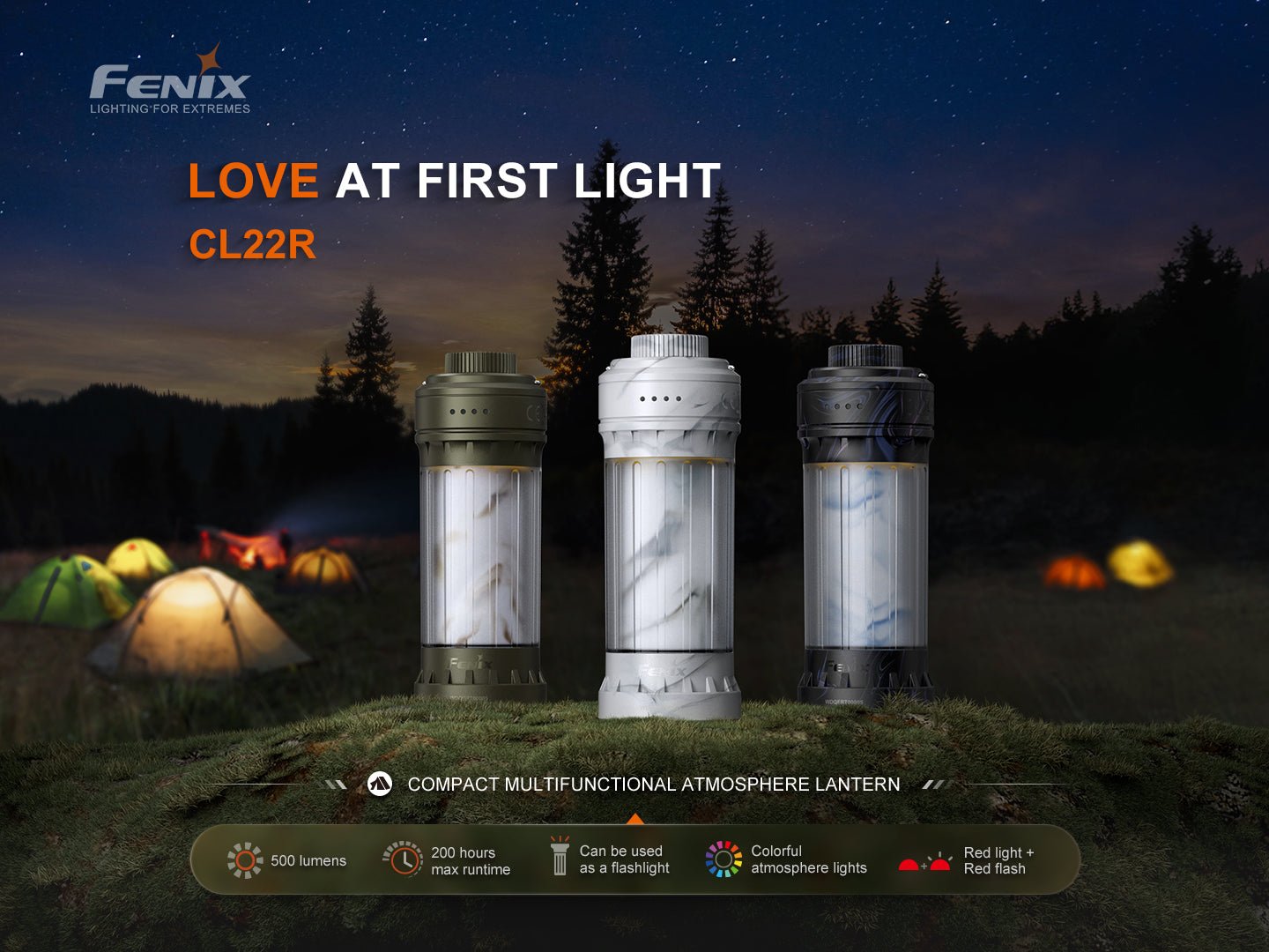 Fenix CL22R Camping Lantern Fenix Store