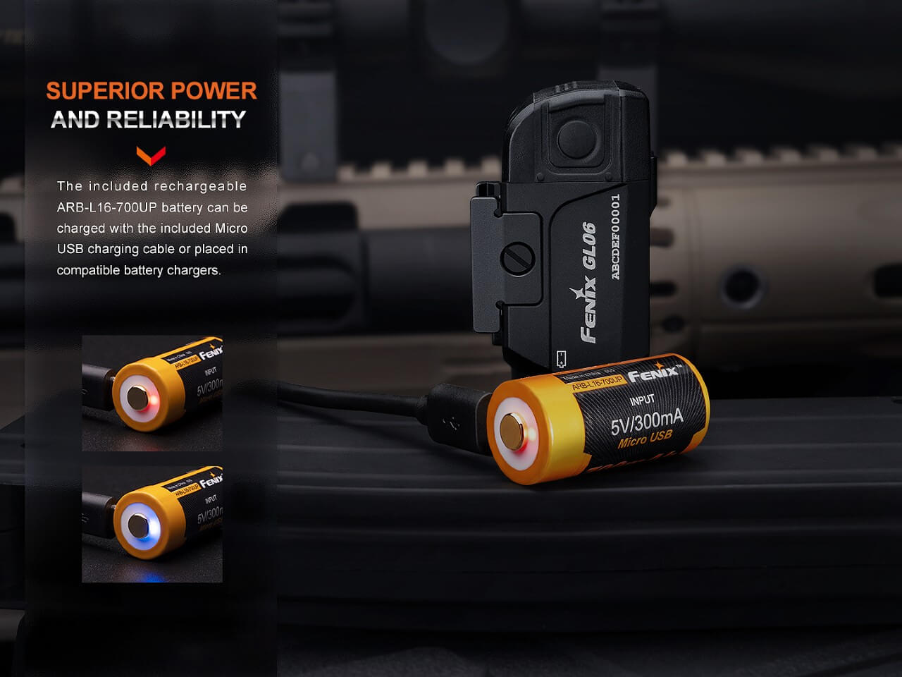 Fenix GL06 Pocket Pistol Tactical LED Light - 600 Lumens Fenix Store