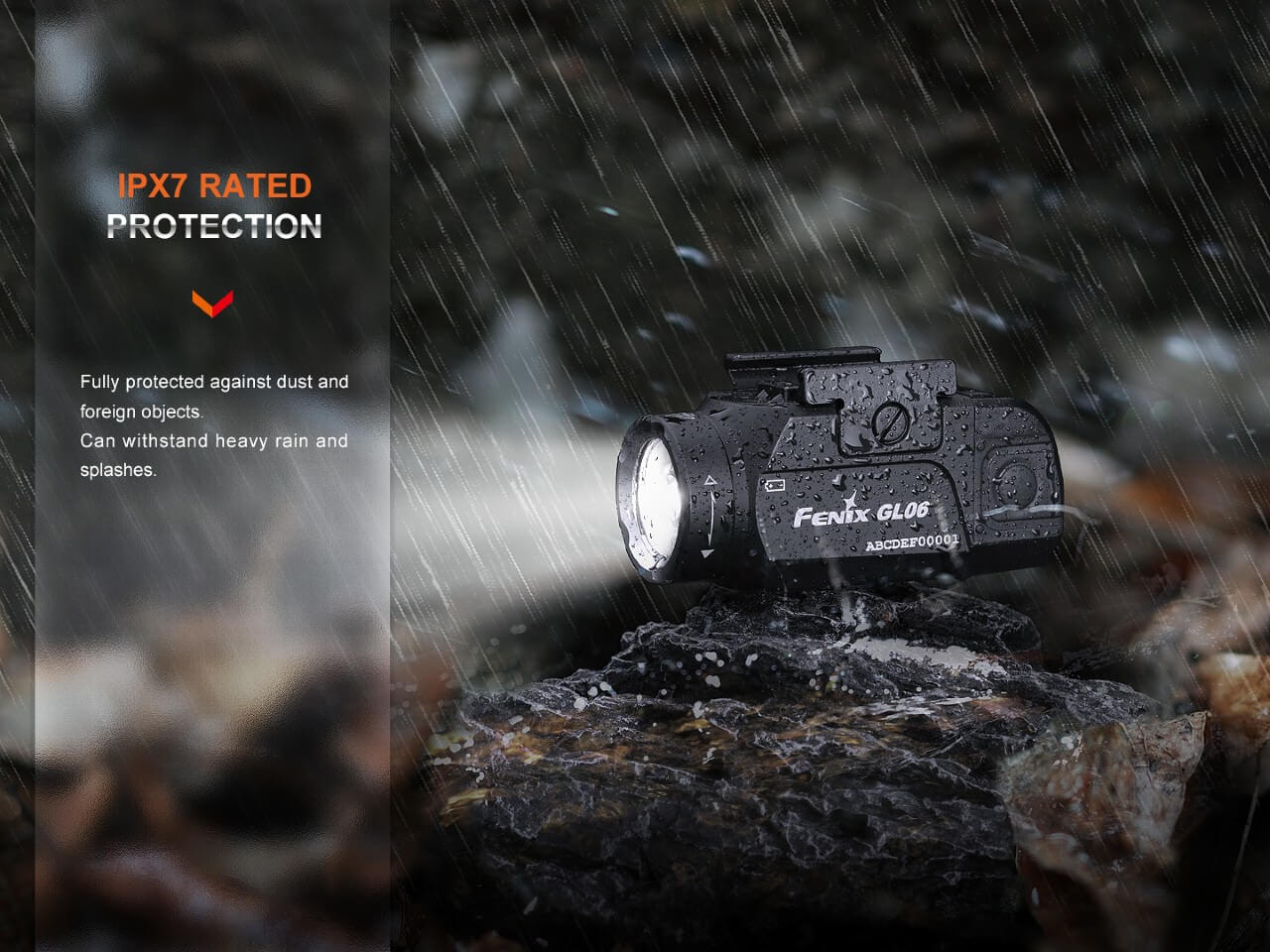 Fenix GL06 Pocket Pistol Tactical LED Light - 600 Lumens Fenix Store