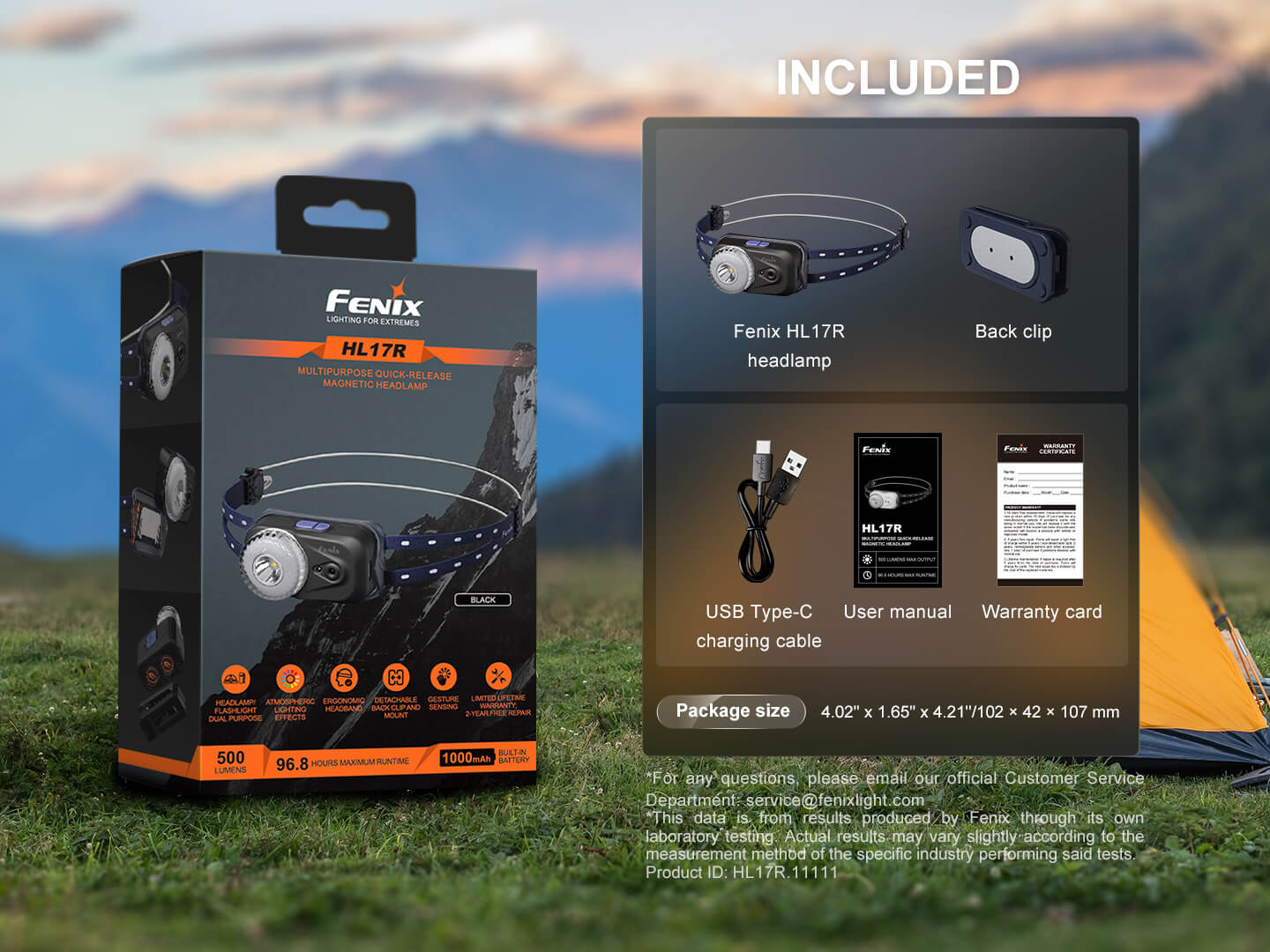 Fenix HL17R Multicolor 2-in-1 Headlamp Fenix Store