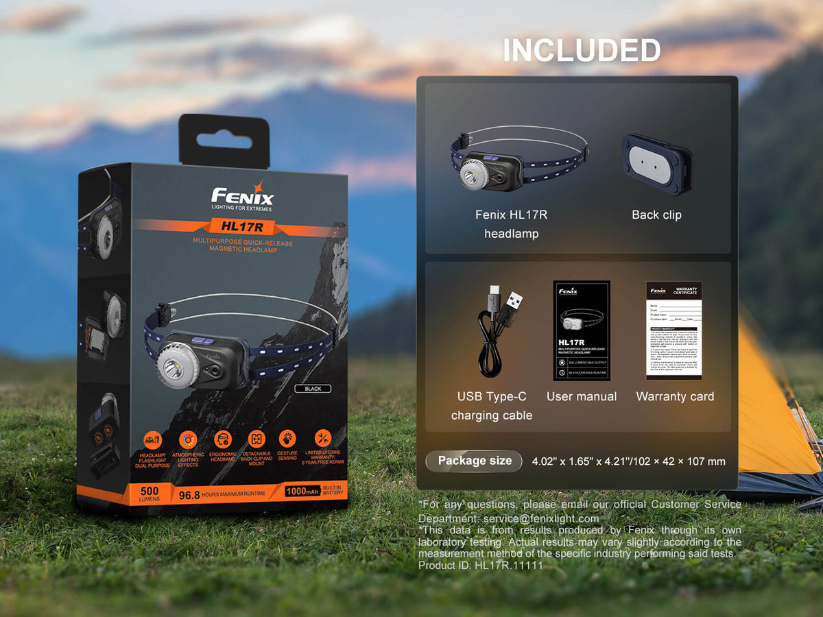Fenix HL17R Multicolor 2-in-1 Headlamp Fenix Store