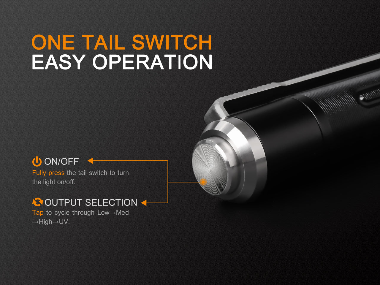 Fenix LD02 V2.0 EDC LED Penlight with UV Lighting Fenix Store