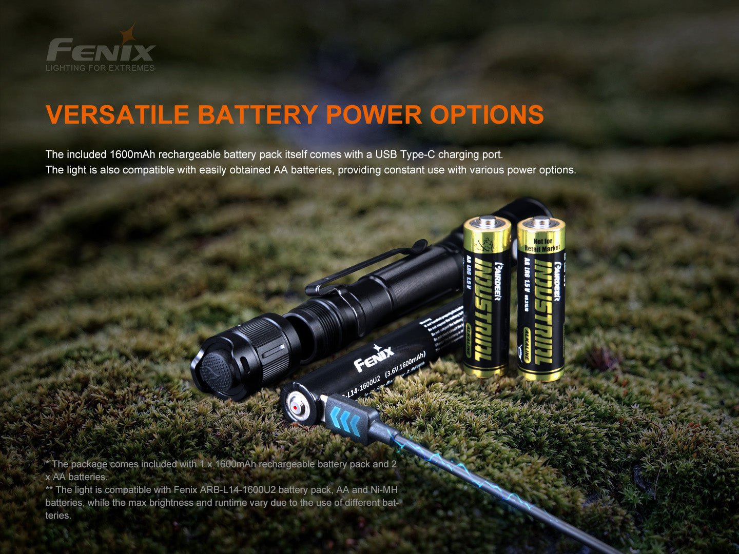 Fenix LD22 V2 Compact LED Flashlight - 800 Lumens Fenix Store