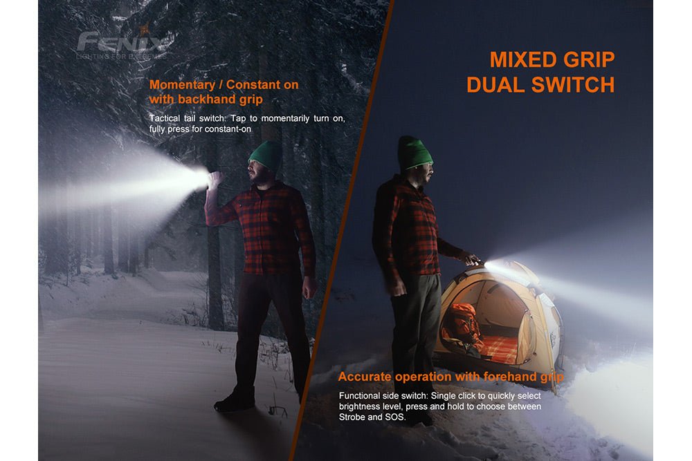 Fenix LD22 V2 Compact LED Flashlight - 800 Lumens Fenix Store