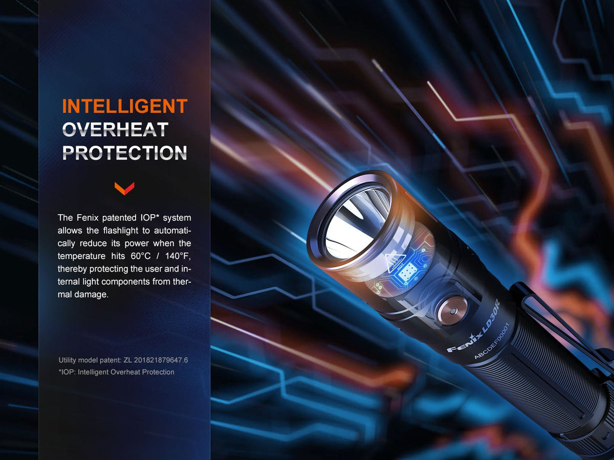 Fenix LD30R High-Performance Lightweight Flashlight Fenix Store