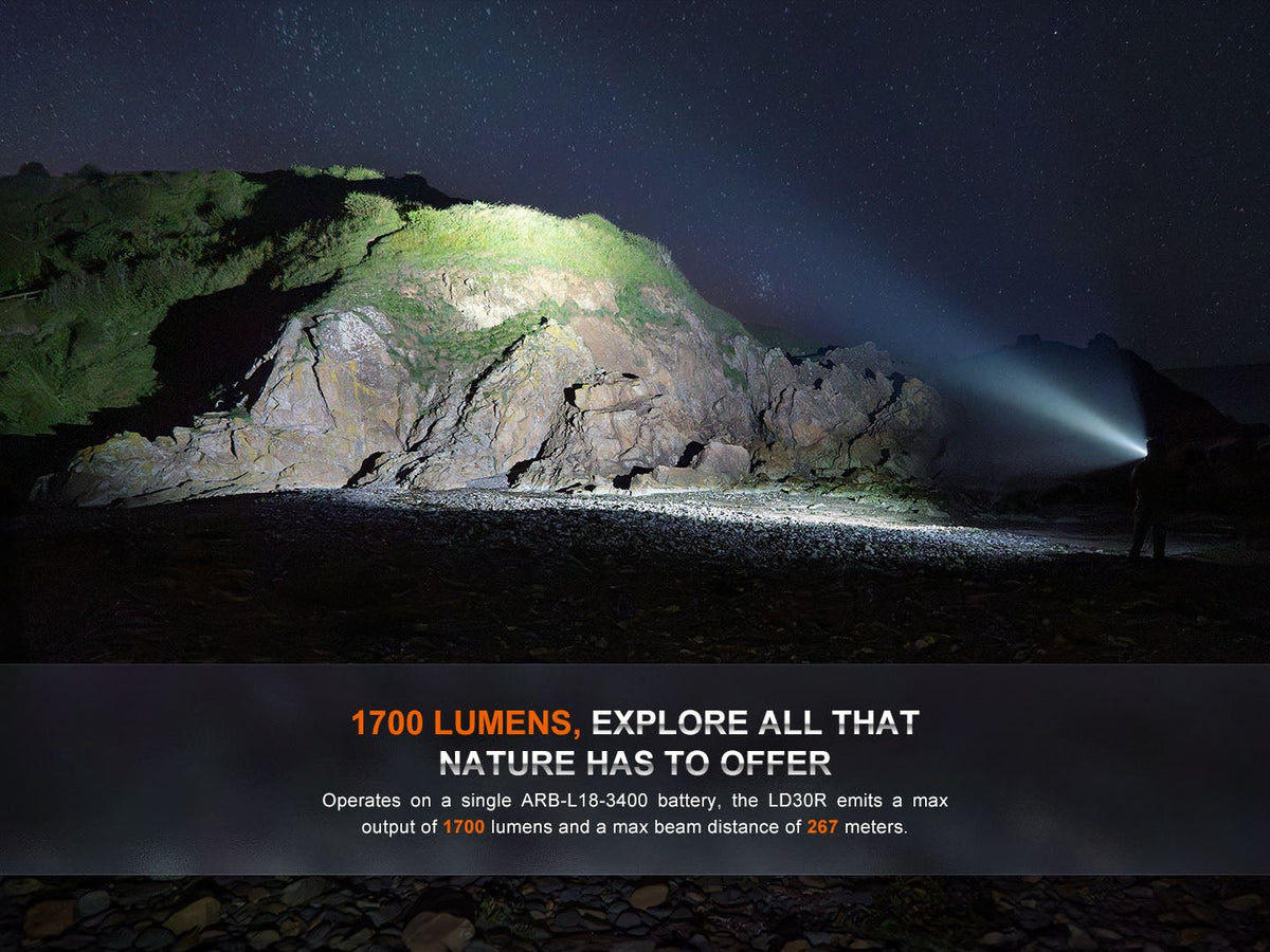 Fenix LD30R High-Performance Lightweight Flashlight Fenix Store