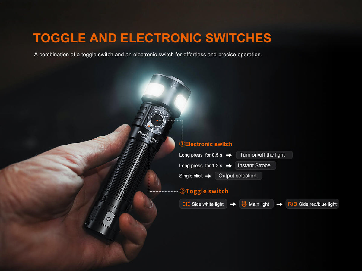 Fenix LD35R High Performance Multimode Flashlight Fenix Store