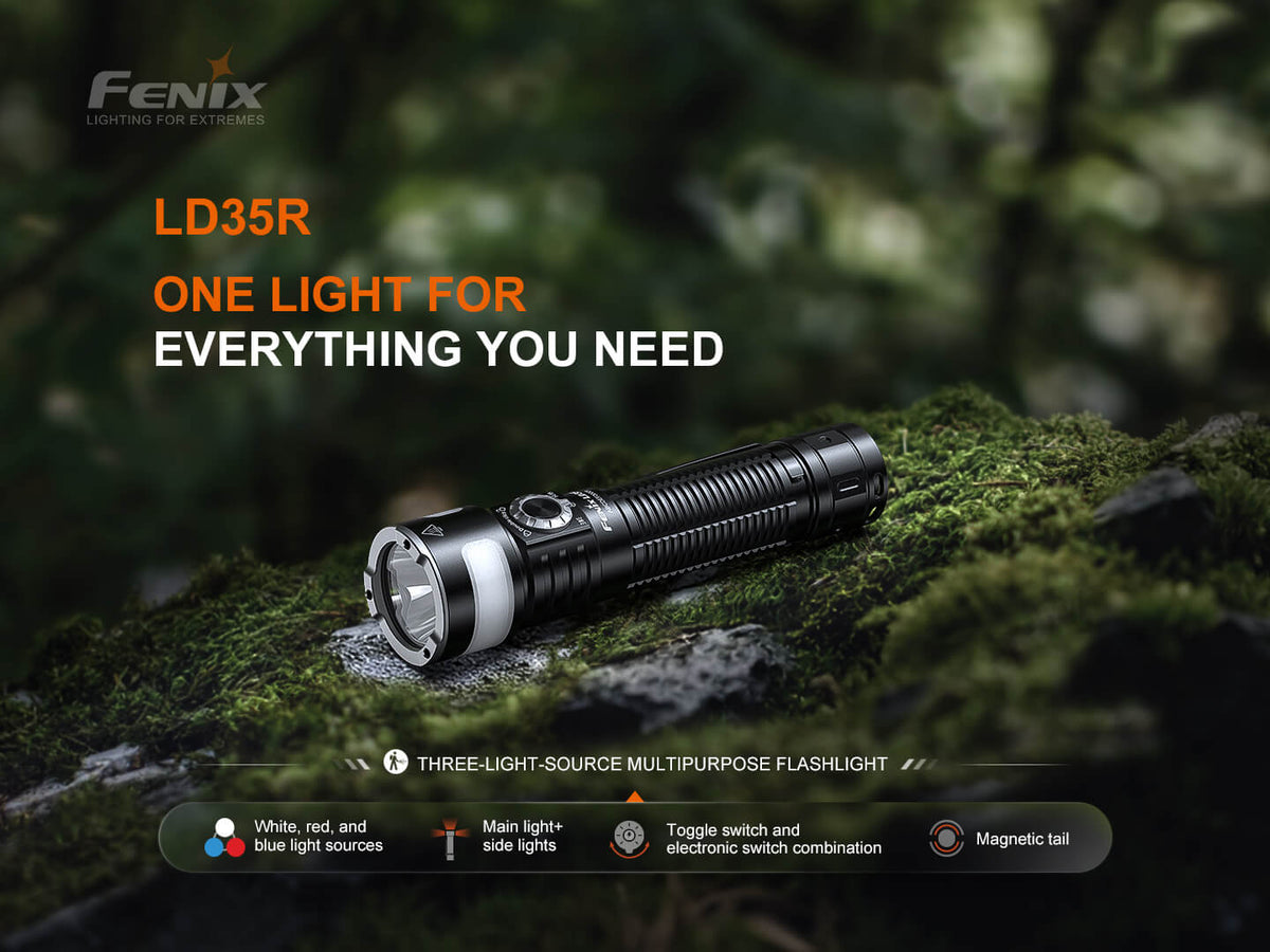 Fenix LD35R High Performance Multimode Flashlight Fenix Store