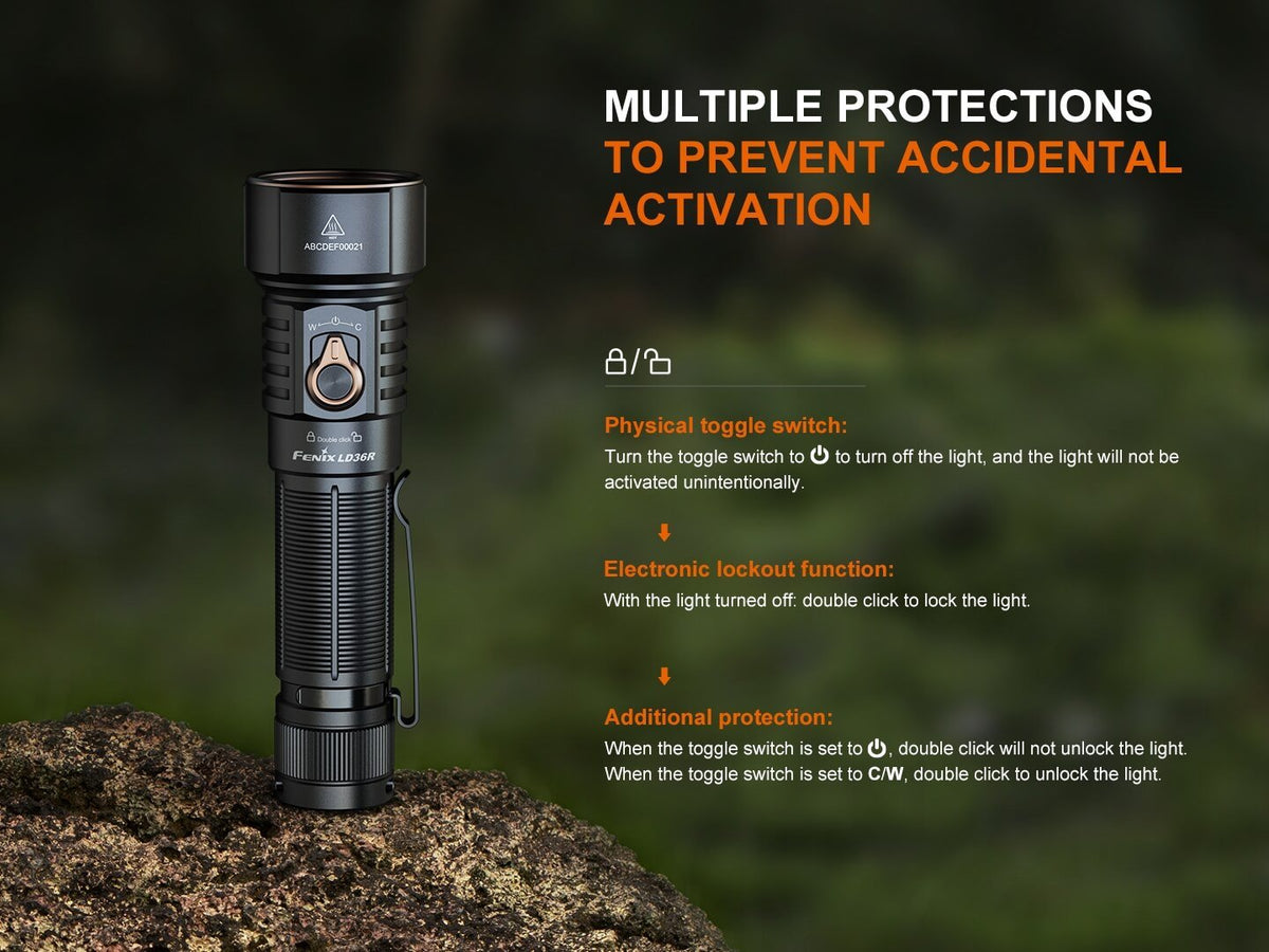 Fenix LD36R Multicolor Flashlight Fenix Store