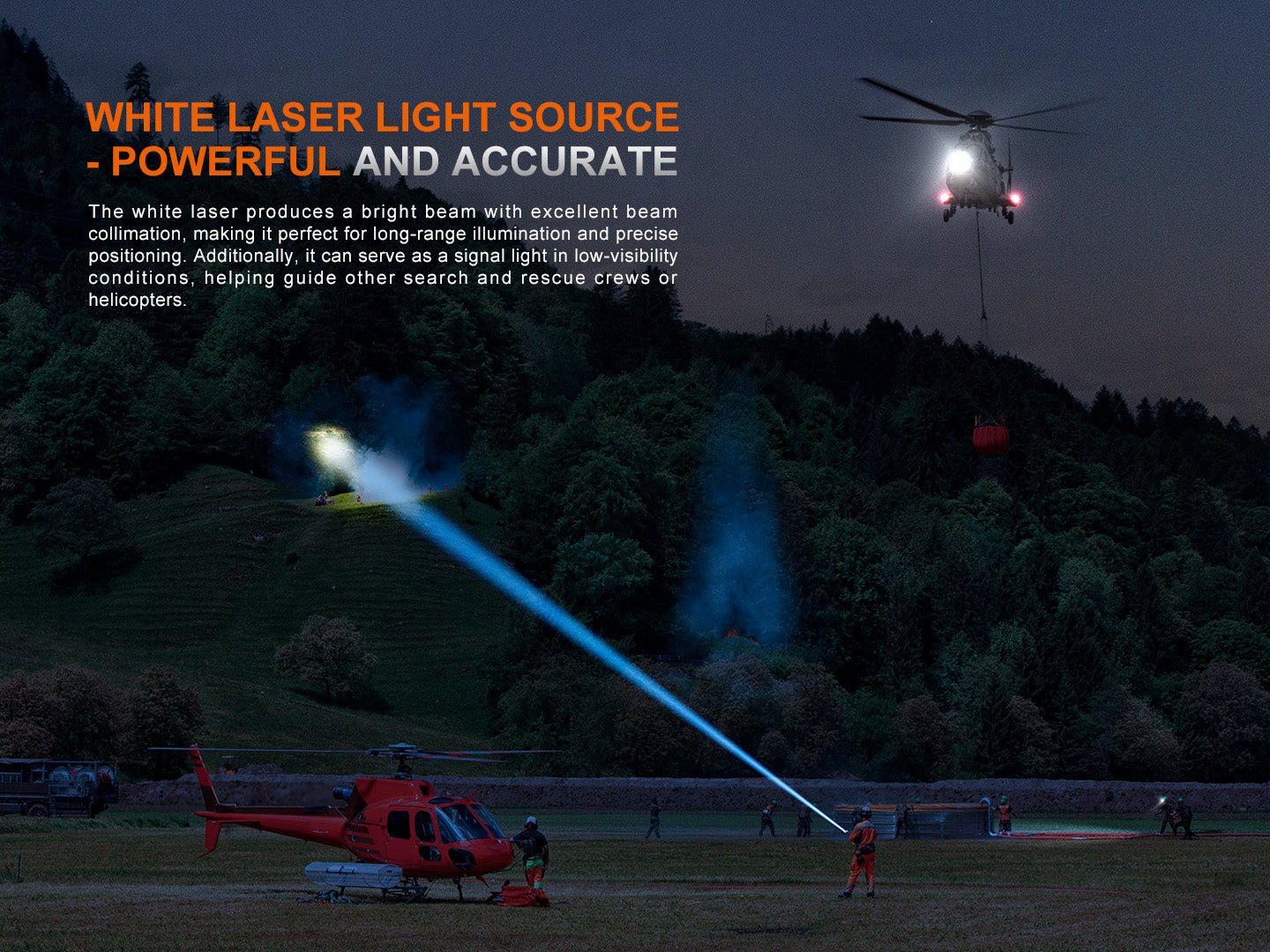 Fenix LR36R White Laser Searching Flashlight Fenix Store