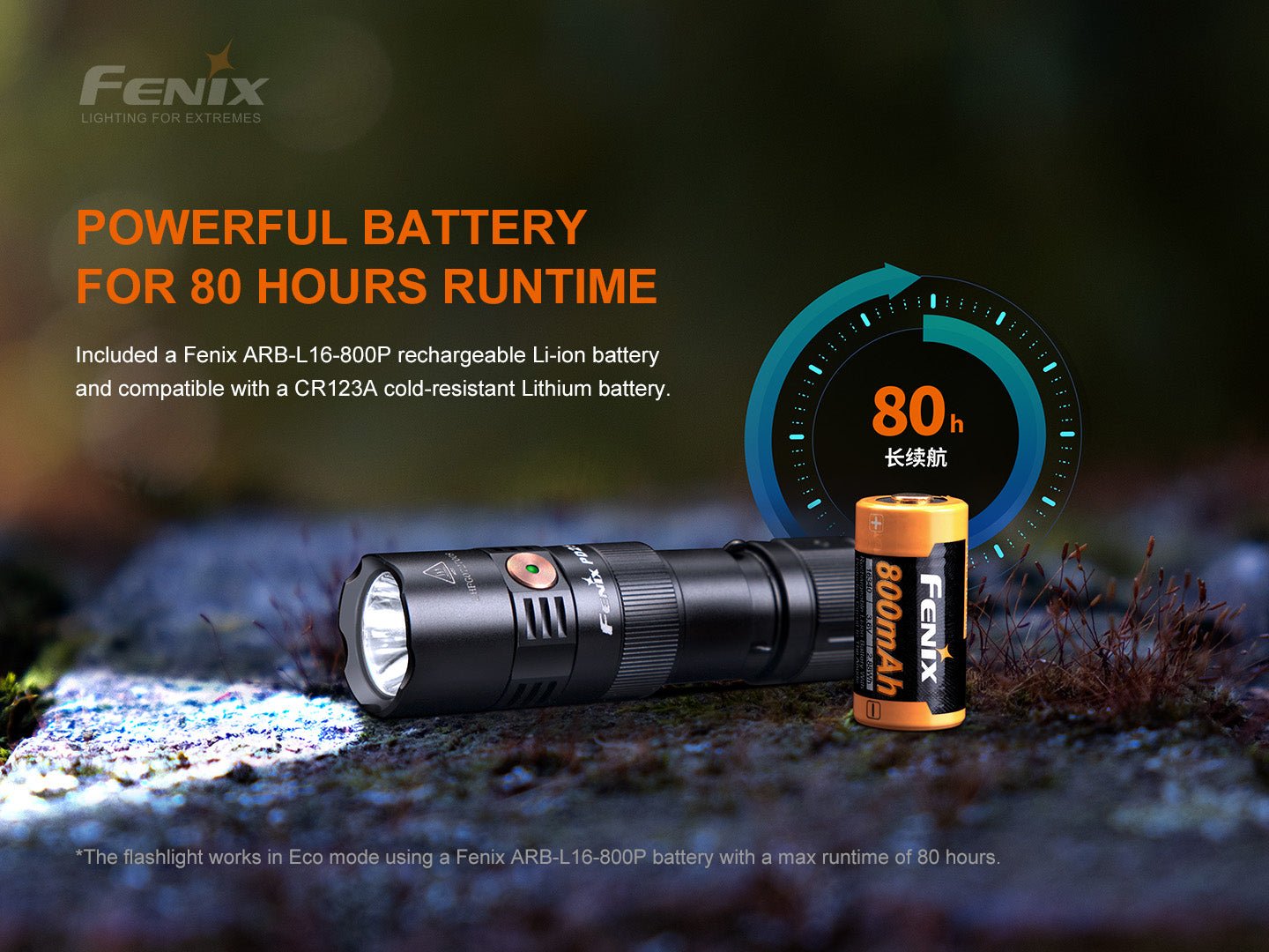 Fenix PD25R Rechargeable LED Flashlight Fenix Store