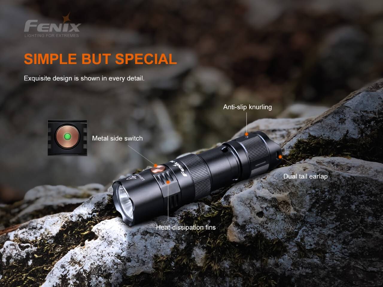 Fenix PD25R Rechargeable LED Flashlight Fenix Store