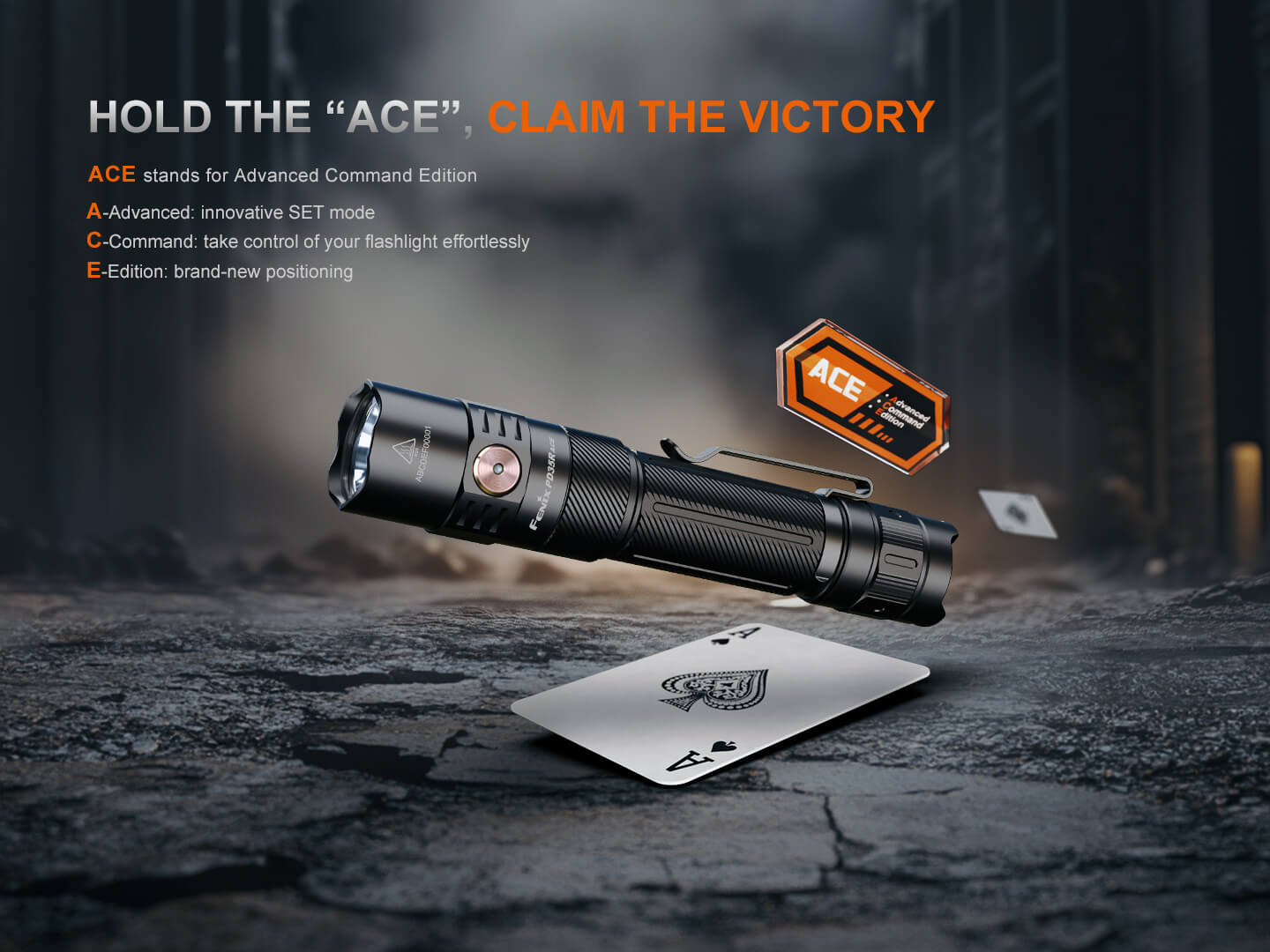 Fenix PD35R ACE Multi-mode Tactical Flashlight Fenix Store