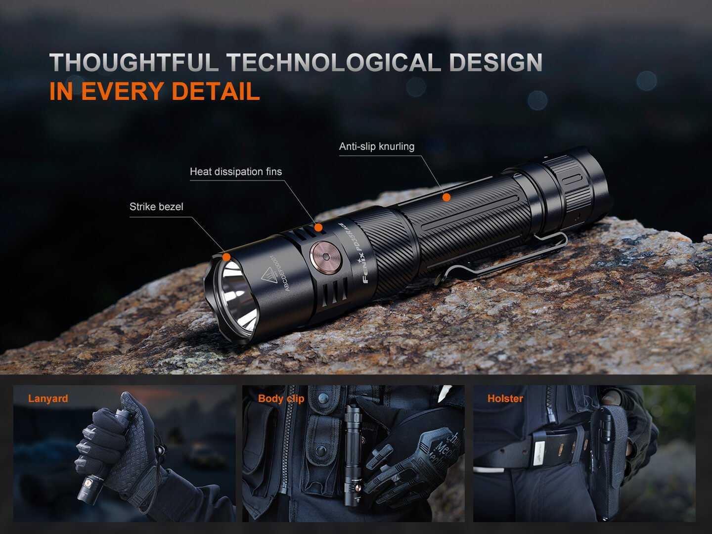 Fenix PD35R ACE Multi-mode Tactical Flashlight Fenix Store