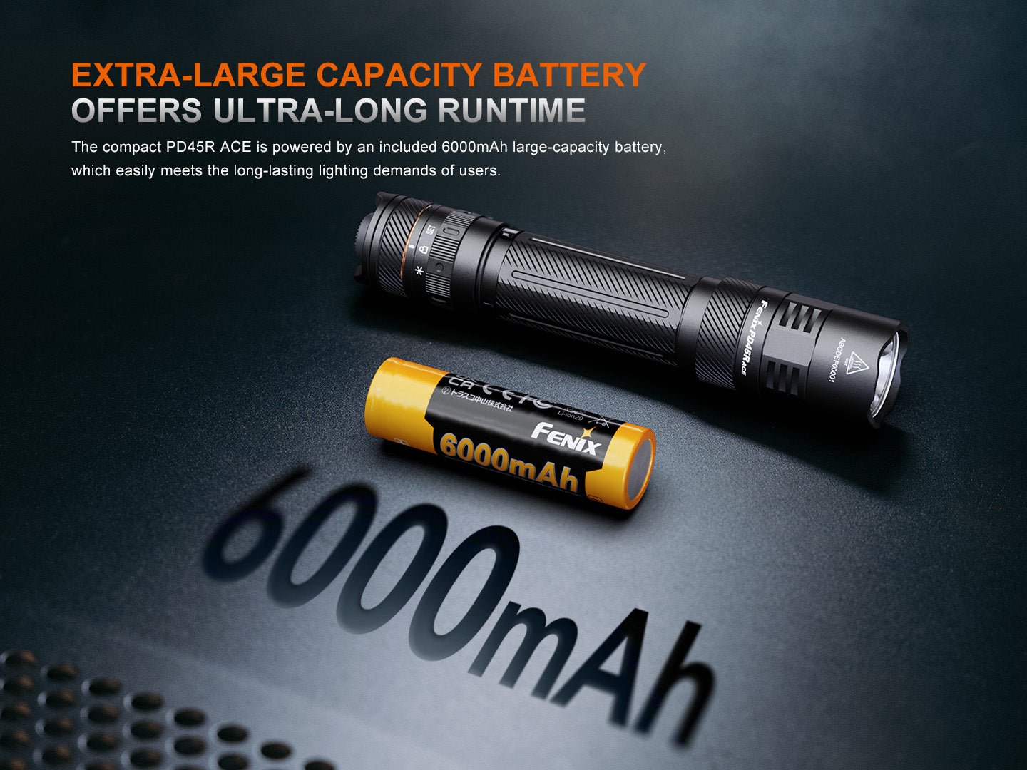 Fenix PD45R ACE Multi-Mode Tactical Flashlight Fenix Store