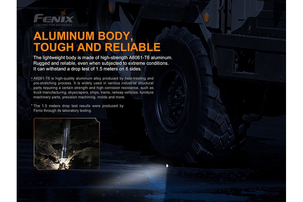 Fenix TK16 V2.0 Tactical Flashlight - 3100 Lumens Fenix Store