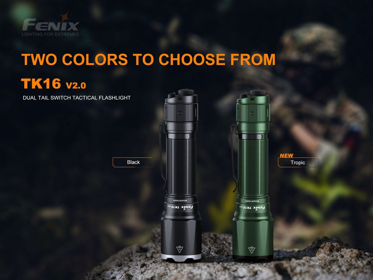 Fenix TK16 V2.0 Tactical Flashlight - 3100 Lumens Fenix Store