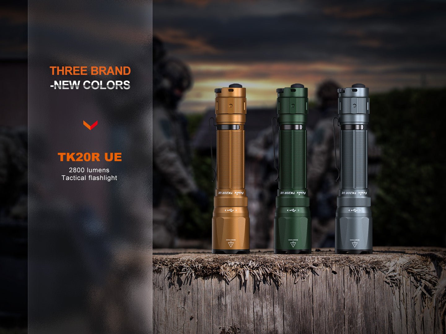 Fenix TK20R UE Tactical LED Flashlight - 2800 Lumens Fenix Store
