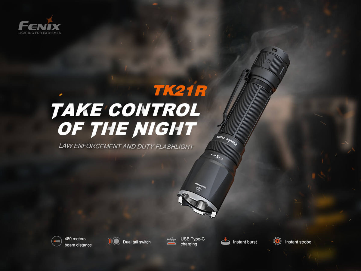 Fenix TK21R Duty Flashlight Fenix Store