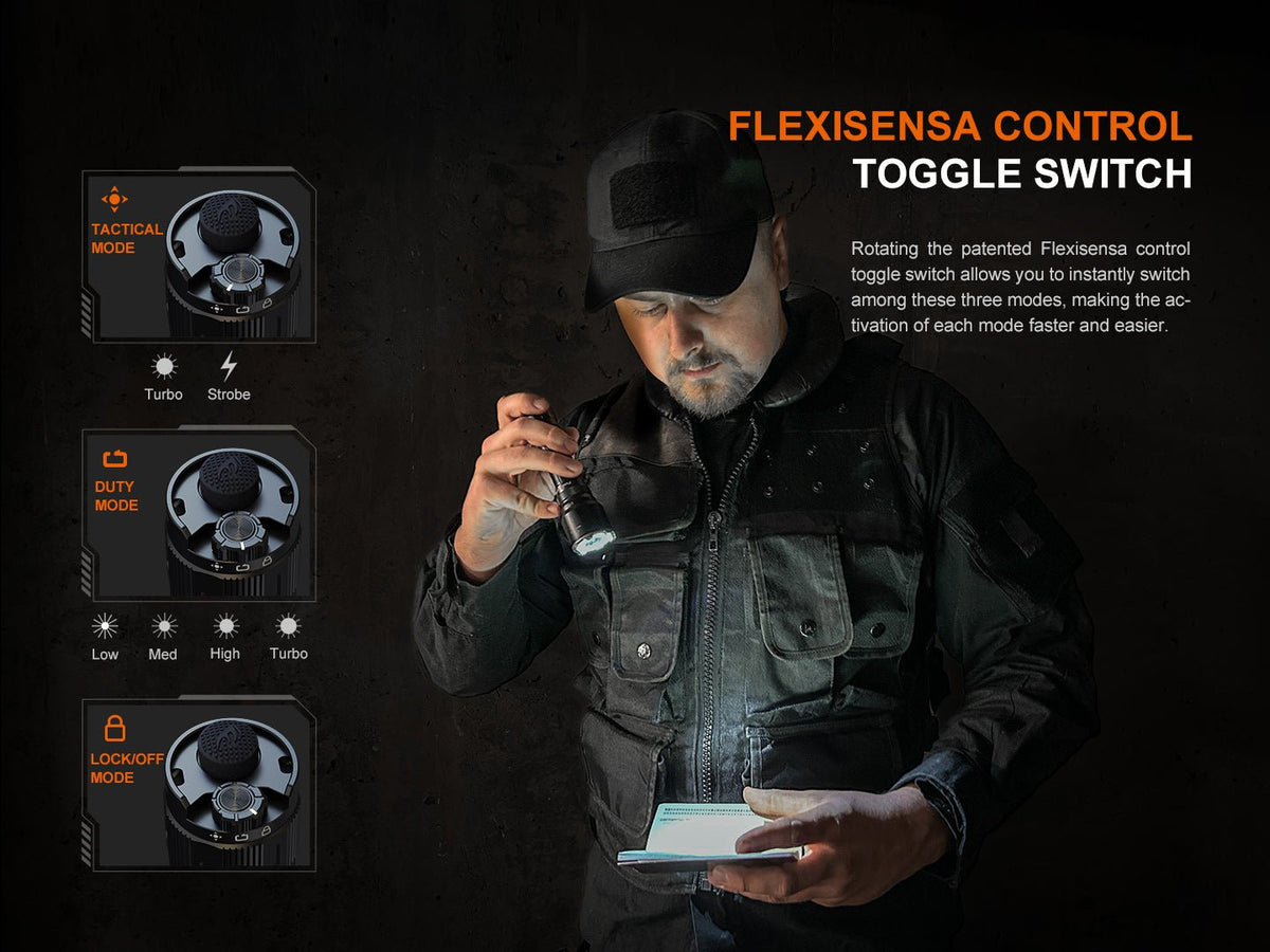 Fenix TK22R Rechargeable Tactical & Duty Flashlight Fenix Store