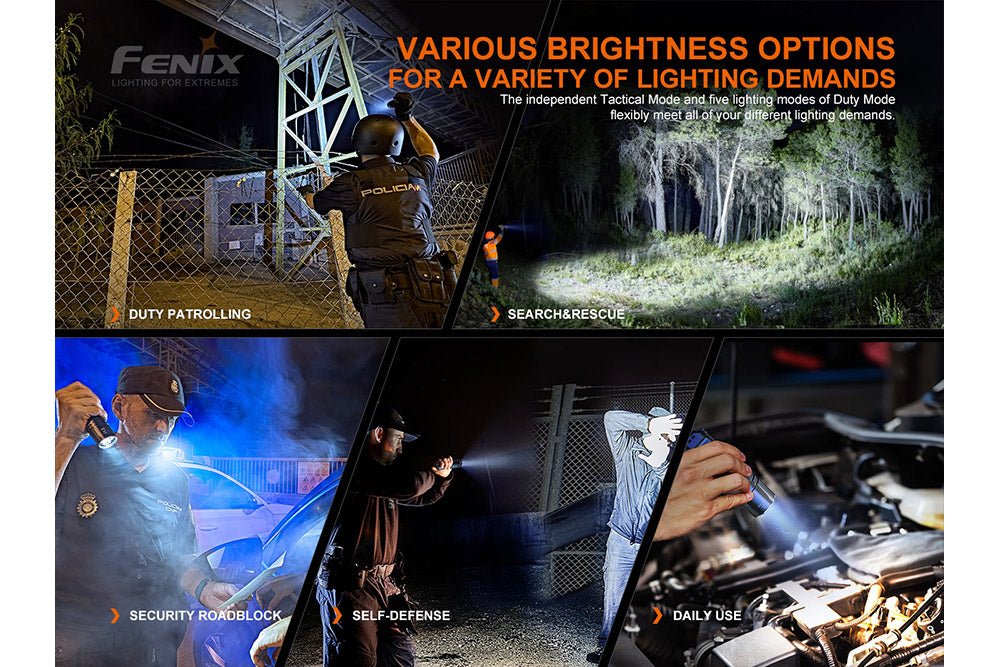 Fenix TK35UE V2.0 Flashlight - 5000 Lumens Fenix Store