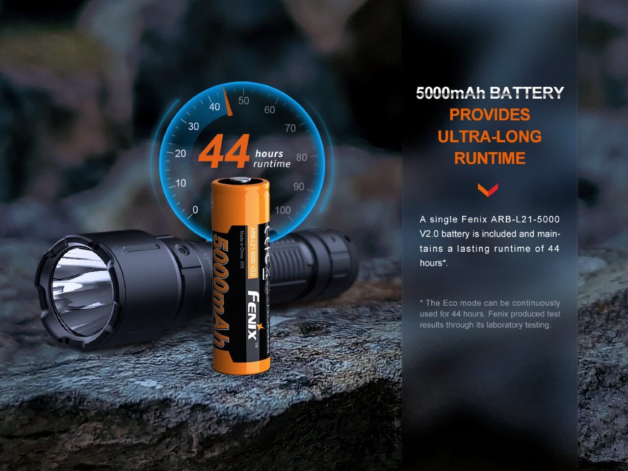 Fenix WF26R Cradle Charging LED Work Flashlight Fenix Store
