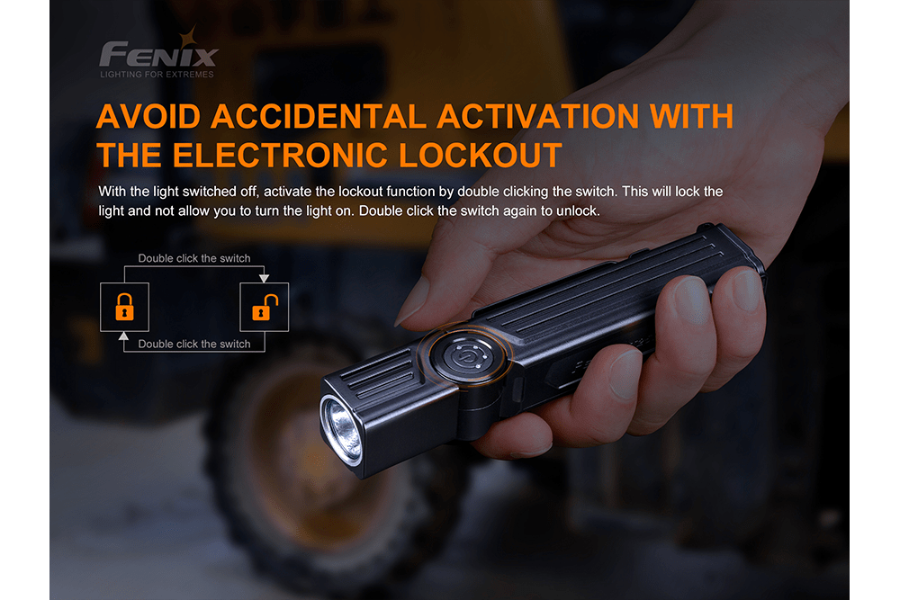 Fenix WT25R Adjustable Head LED Flashlight - 1000 Lumens Fenix Store