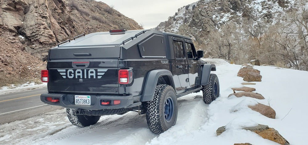 GAIA Campers Shadow Top (Fastback) Jeep Gladiator Camper Shell (DOWNPAYMENT PROGRAM)