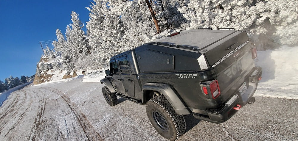 GAIA Campers Shadow Top (Fastback) Jeep Gladiator Camper Shell (DOWNPAYMENT PROGRAM)